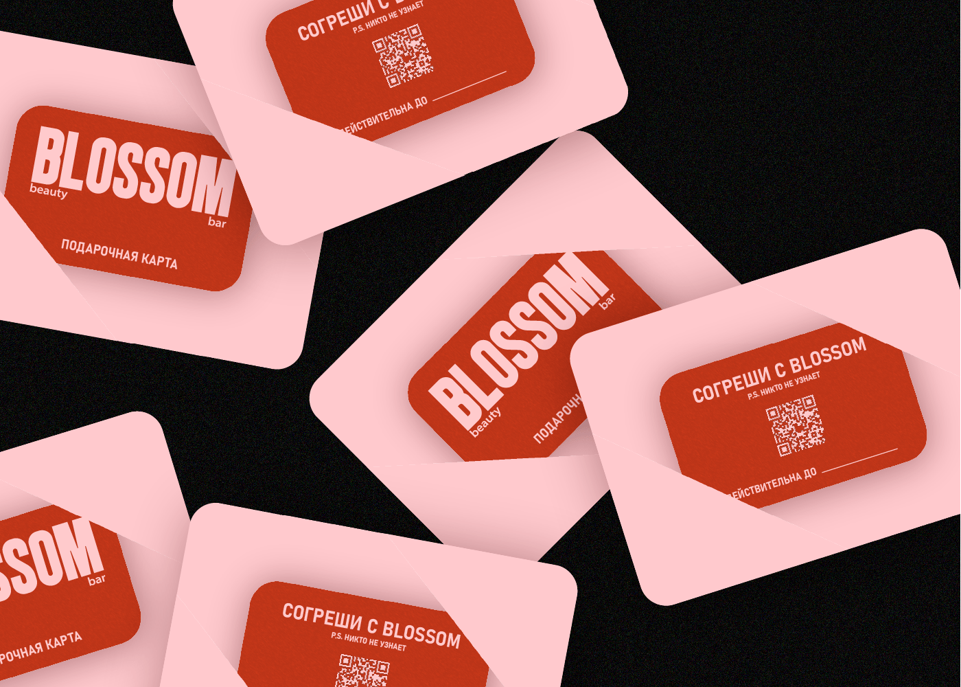 BLOSSOM/ BEAUTY BAR / VISUAL IDENTITY/ LOGOTYPE — Изображение №9 — Брендинг на Dprofile