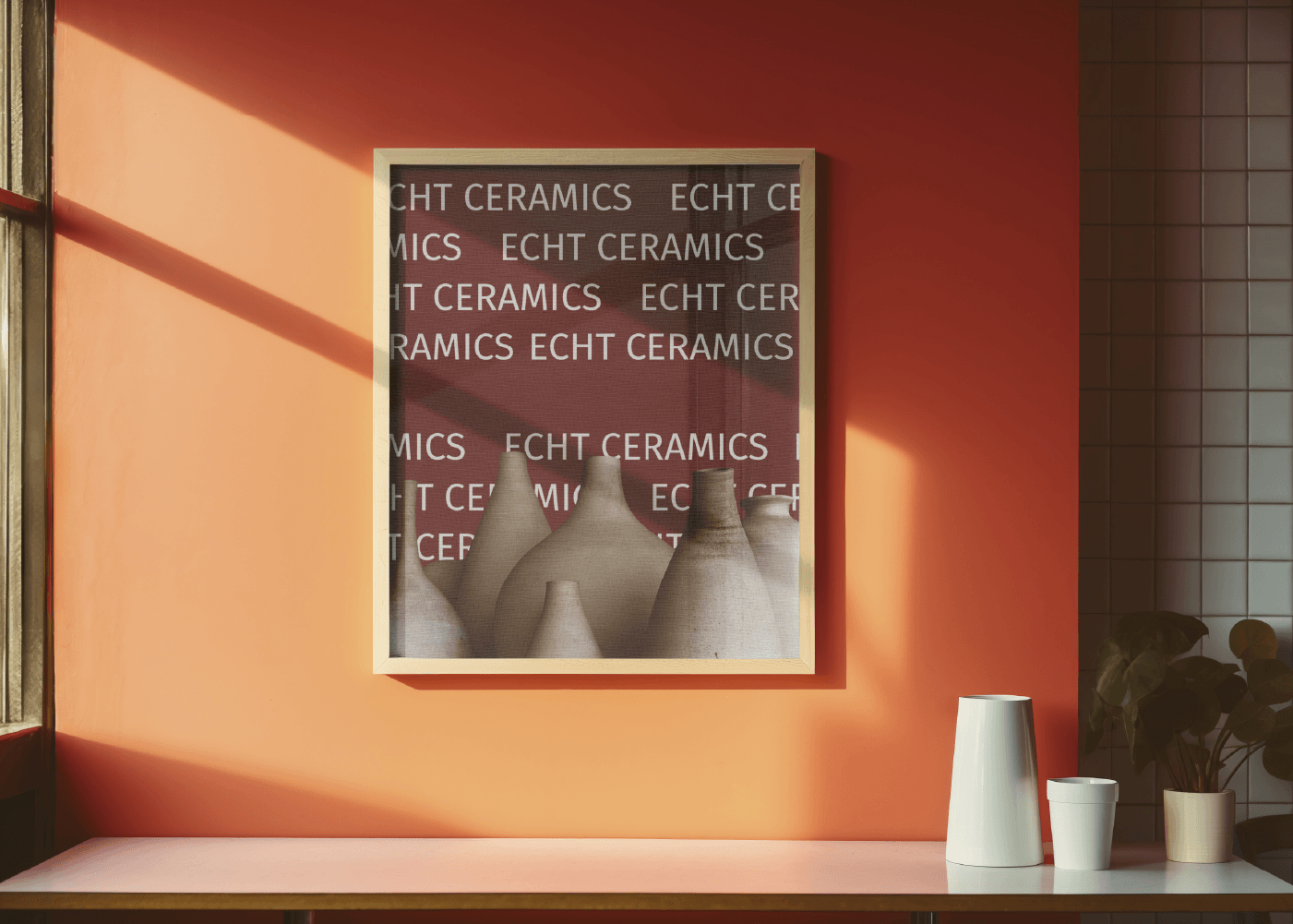 ECHT CERAMIC / LOGOTYPE / VISUAL IDENTITY — Изображение №8 — Брендинг на Dprofile