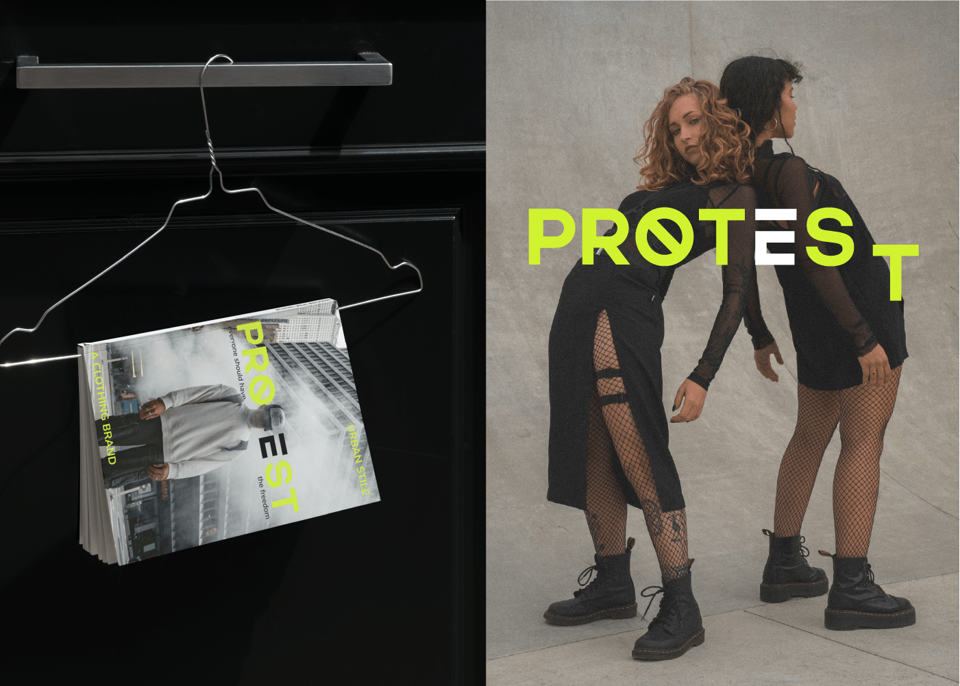 PROTEST / BRAND IDENTITY / CLOTHING BRAND — Изображение №15 — Брендинг на Dprofile