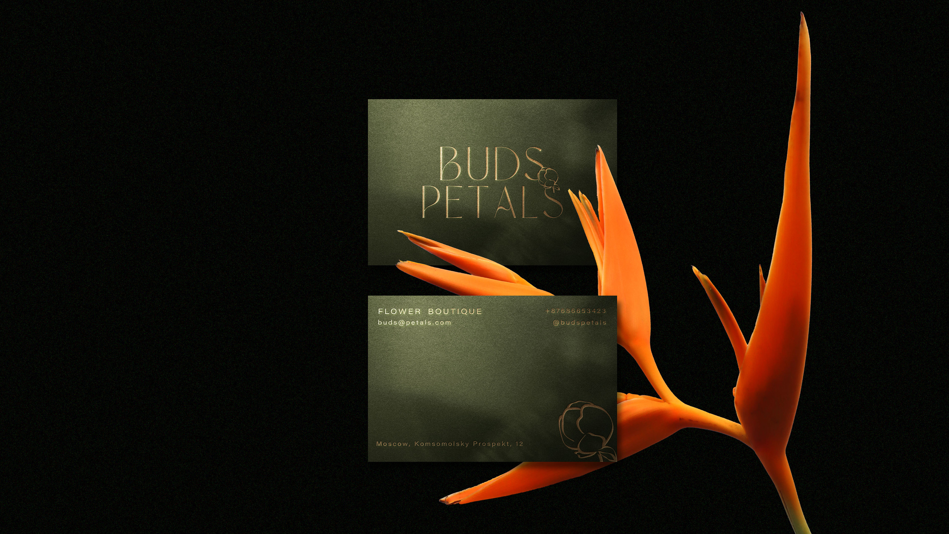 BUDS&PETALS / FLOWER BOUTIQUE / BRAND IDENTITY — Изображение №5 — Брендинг на Dprofile