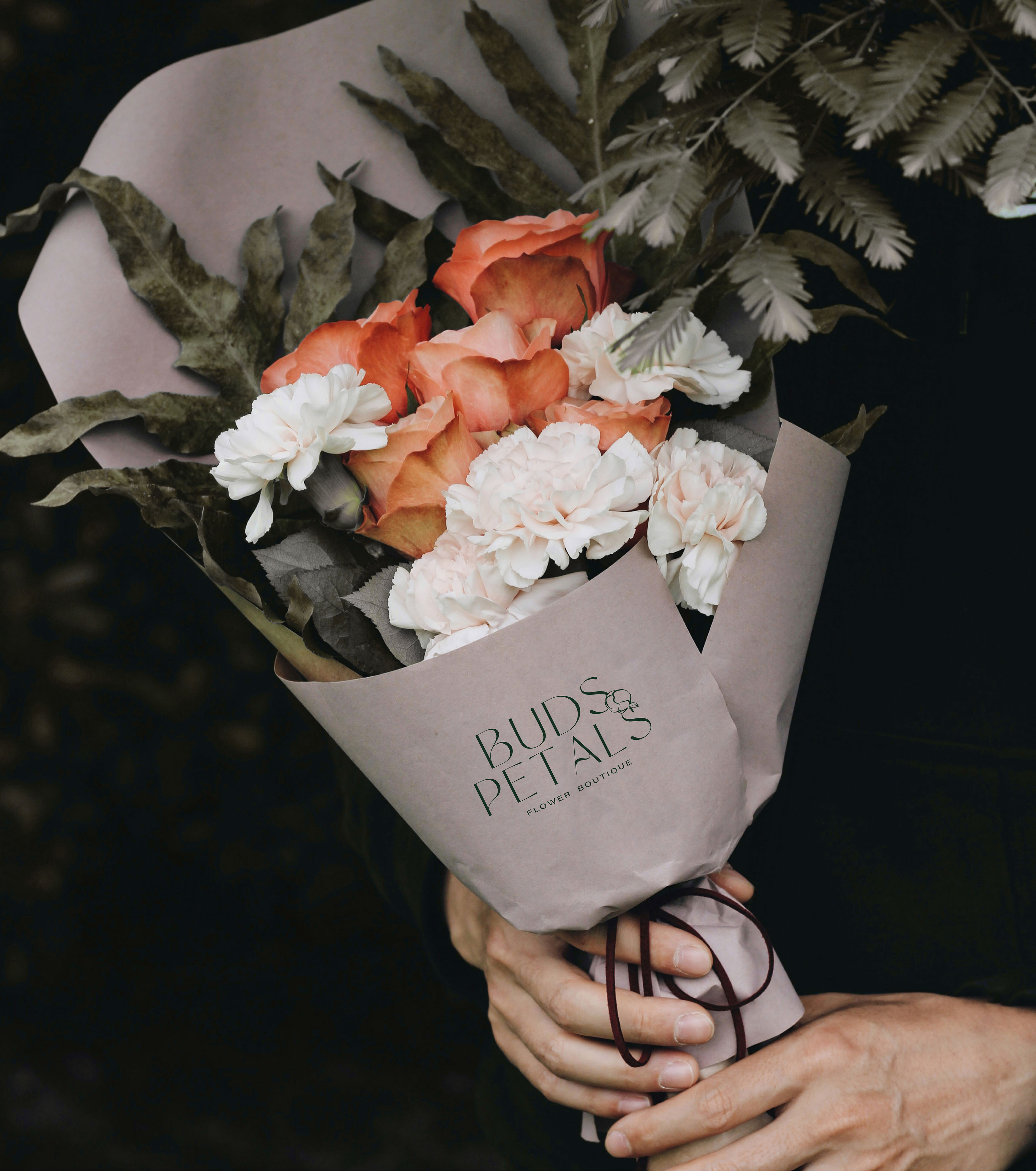 BUDS&PETALS / FLOWER BOUTIQUE / BRAND IDENTITY — Изображение №8 — Брендинг на Dprofile