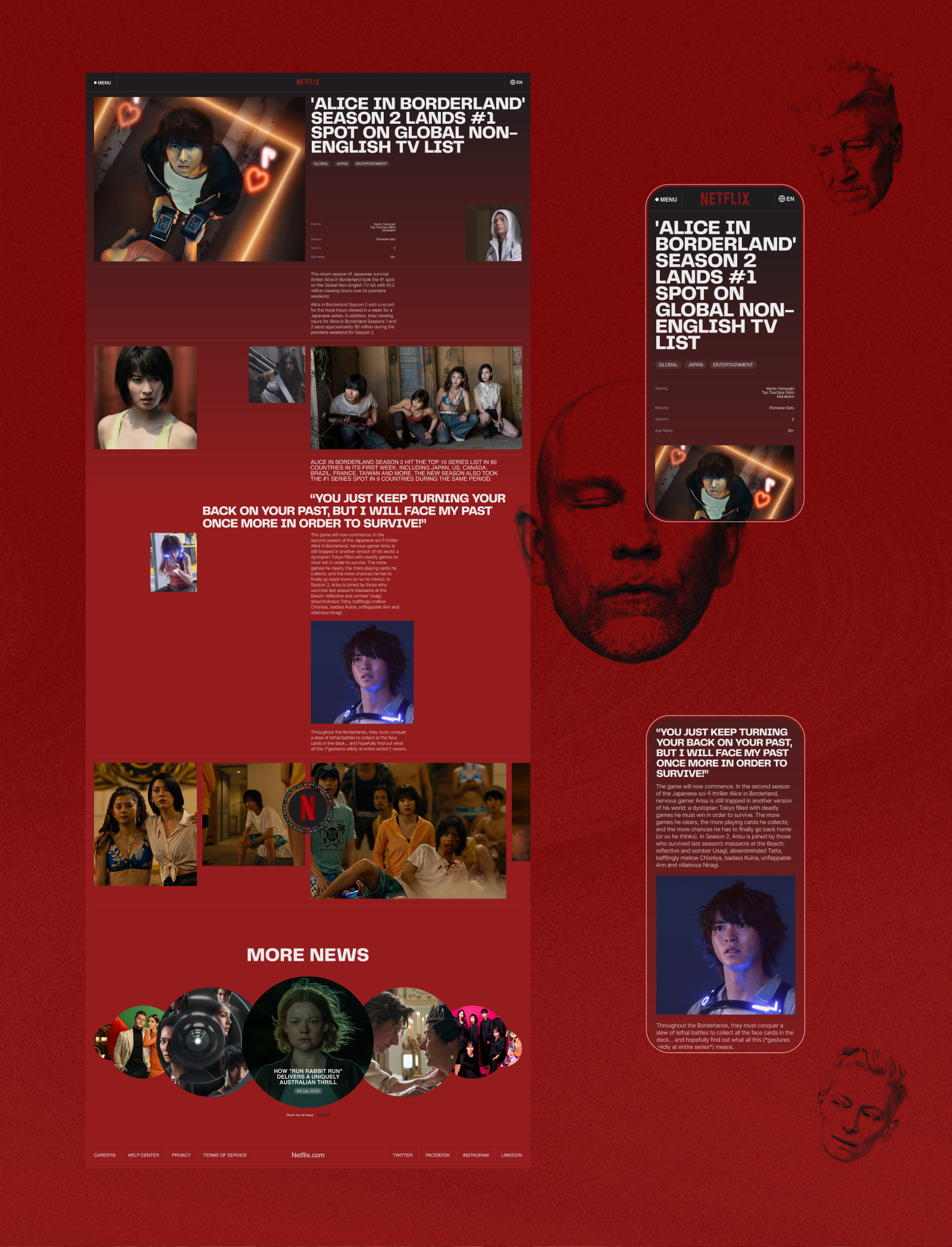 NETFLIX | REDESIGN — Изображение №8 — Интерфейсы на Dprofile