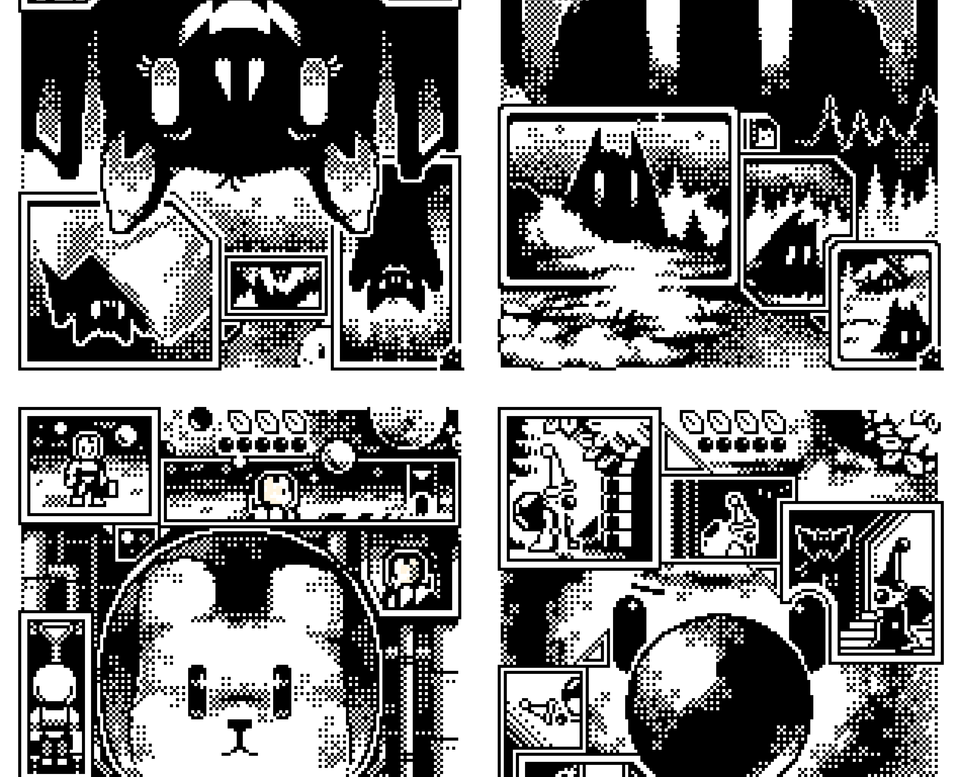 Pixel Art. Одностраничные зины. на Dprofile
