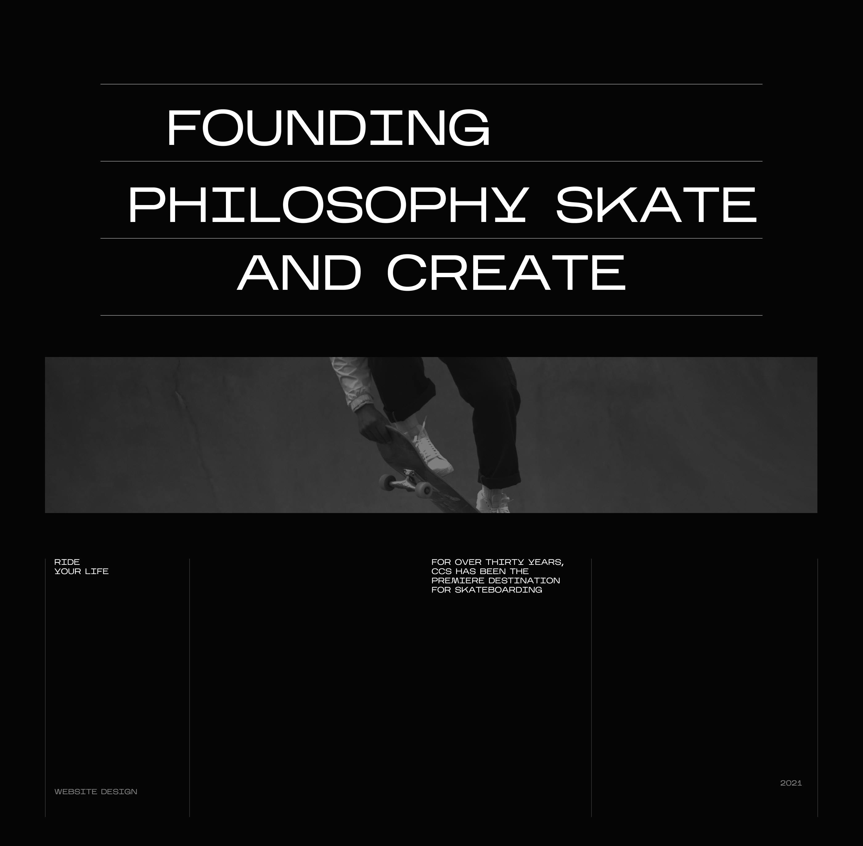 CCS PORTLAND | Skateboarding store — Изображение №1 — Интерфейсы, Брендинг, Графика на Dprofile