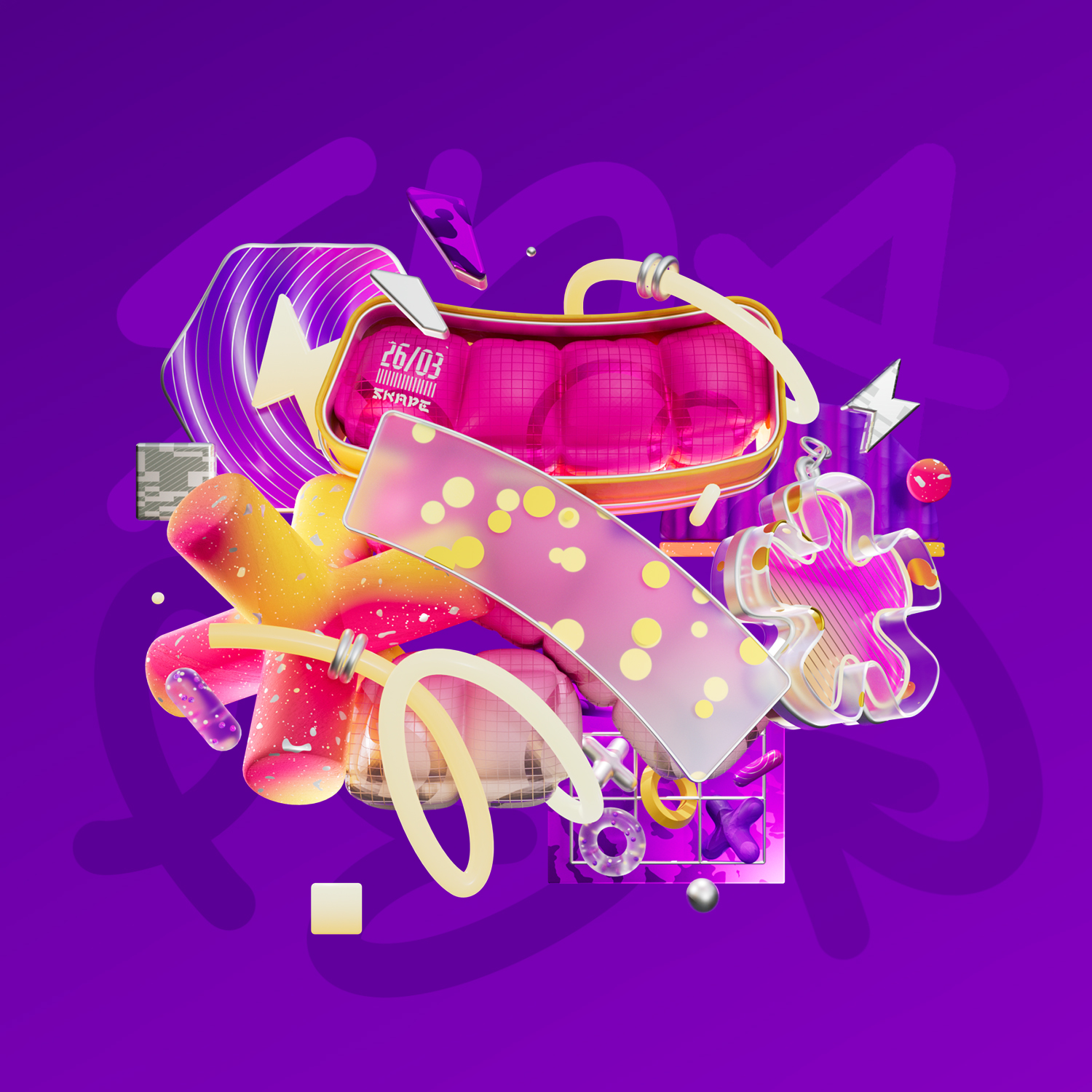 HYPERFORM | Personal exploration — Изображение №6 — Иллюстрация, 3D на Dprofile
