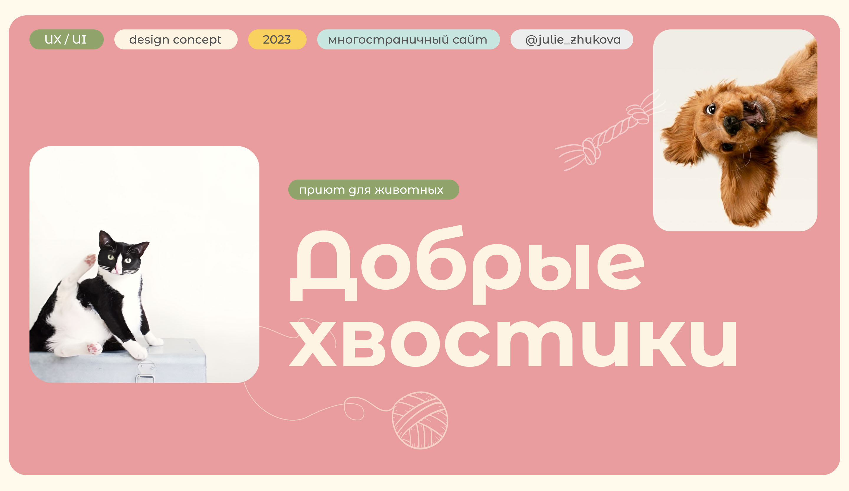 Pet shelter / Приют для домашних животных — Изображение №1 — Интерфейсы, Иллюстрация на Dprofile