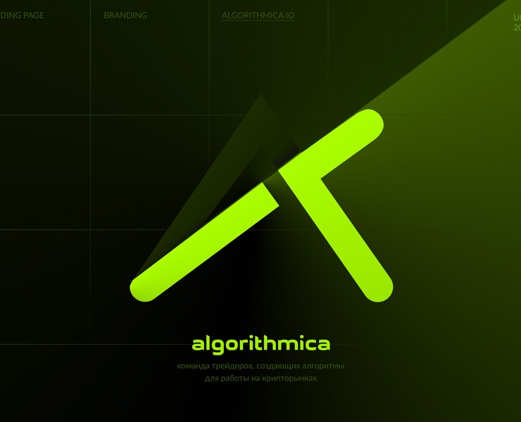 Algorithmica | Productpage website 2023 — Интерфейсы, Брендинг на Dprofile