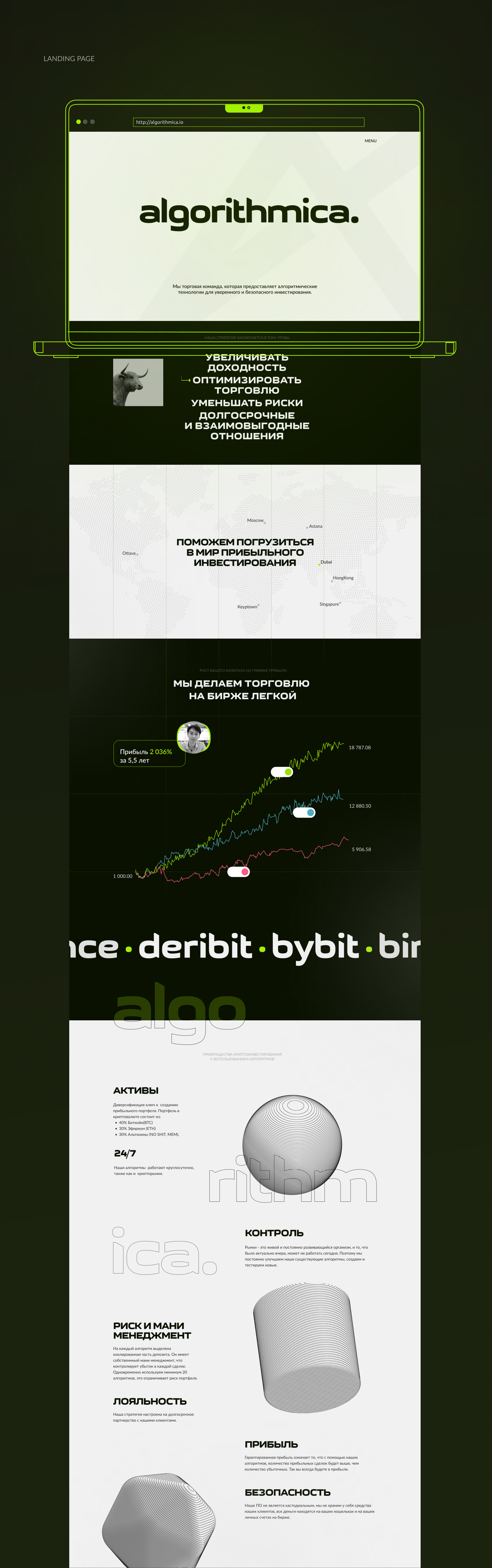 Algorithmica | Productpage website 2023 — Изображение №5 — Интерфейсы, Брендинг на Dprofile