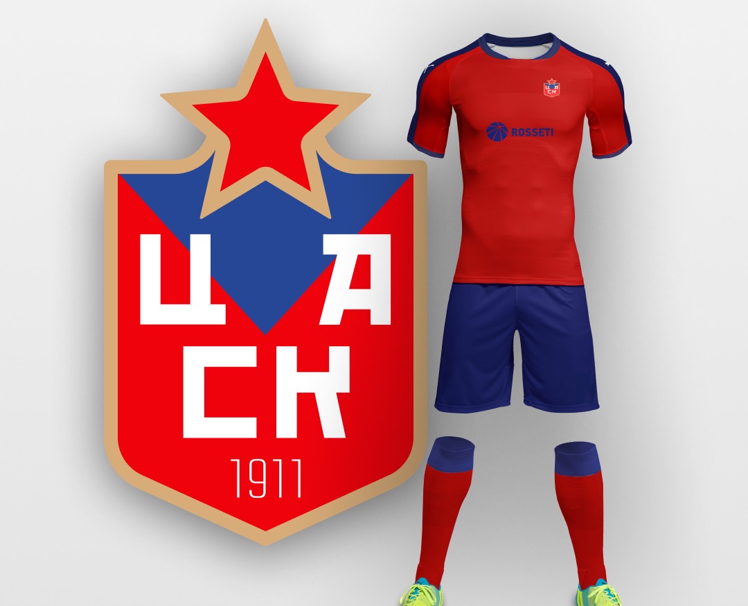 Редизайн лого ПФК ЦСКА — Брендинг на Dprofile