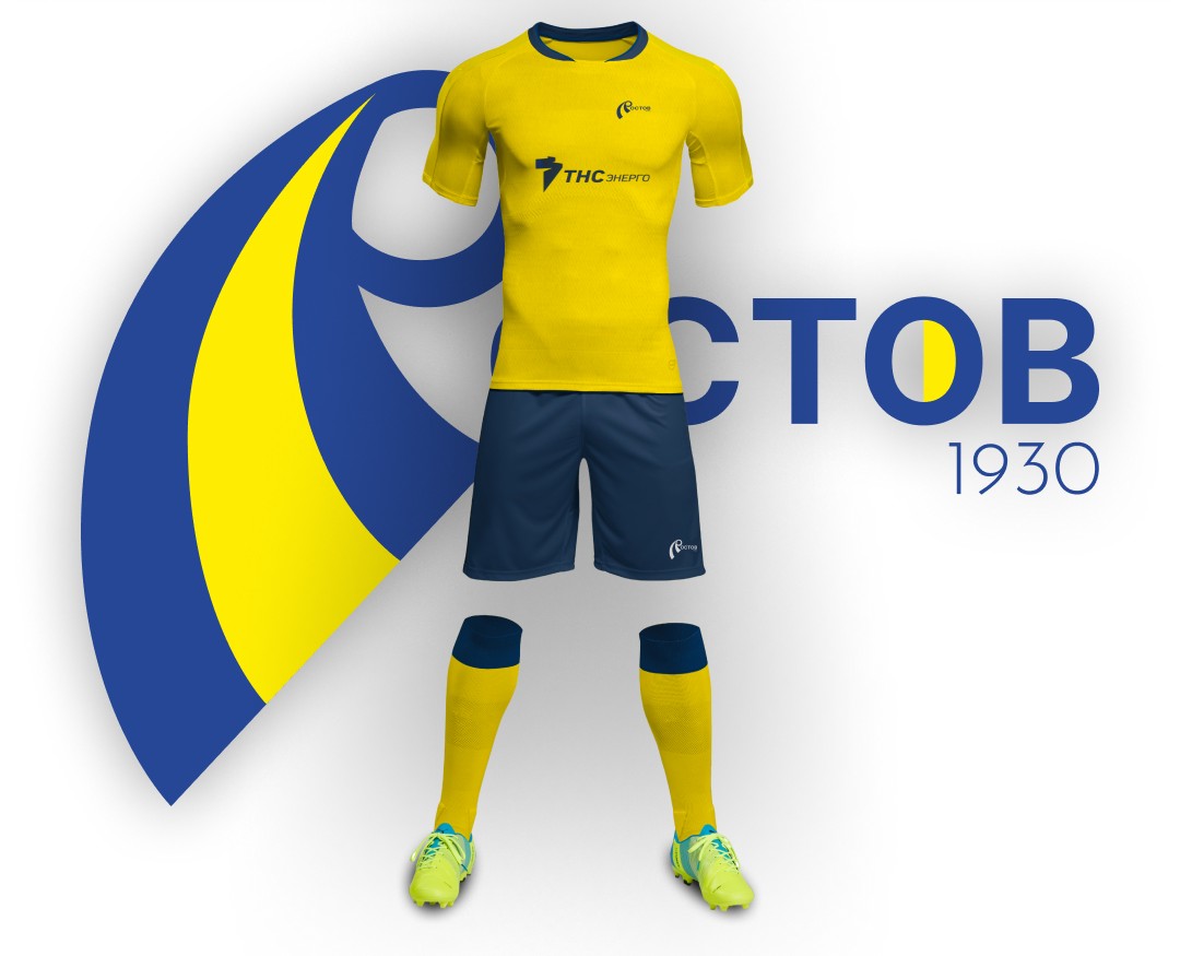 Редизайн логотипа ФК Ростов — Брендинг на Dprofile