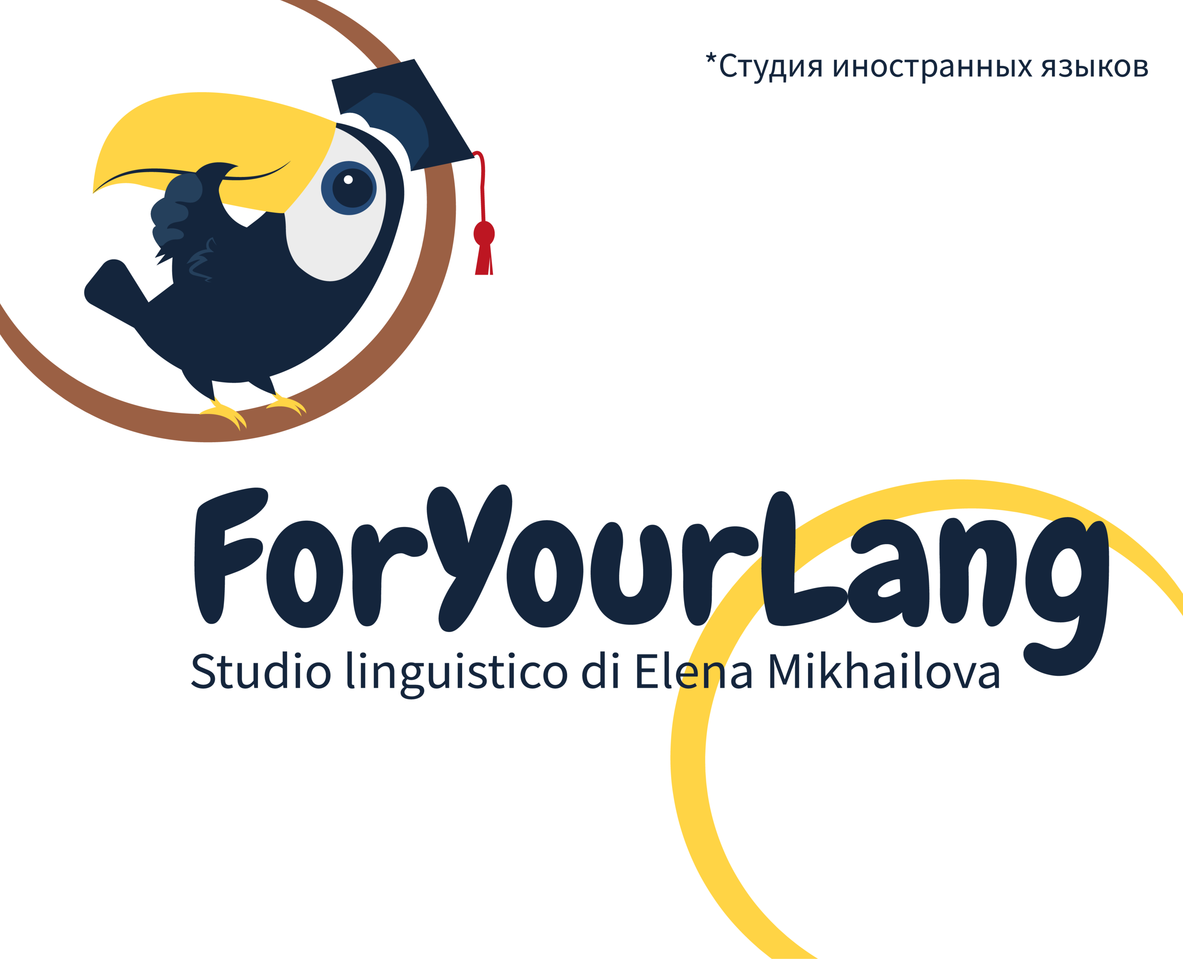 Логотип для студии иностранных языков на Dprofile