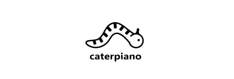 Детская школа фортепиано "Caterpiano"/ Логотип — Изображение №2 — Брендинг, Анимация на Dprofile
