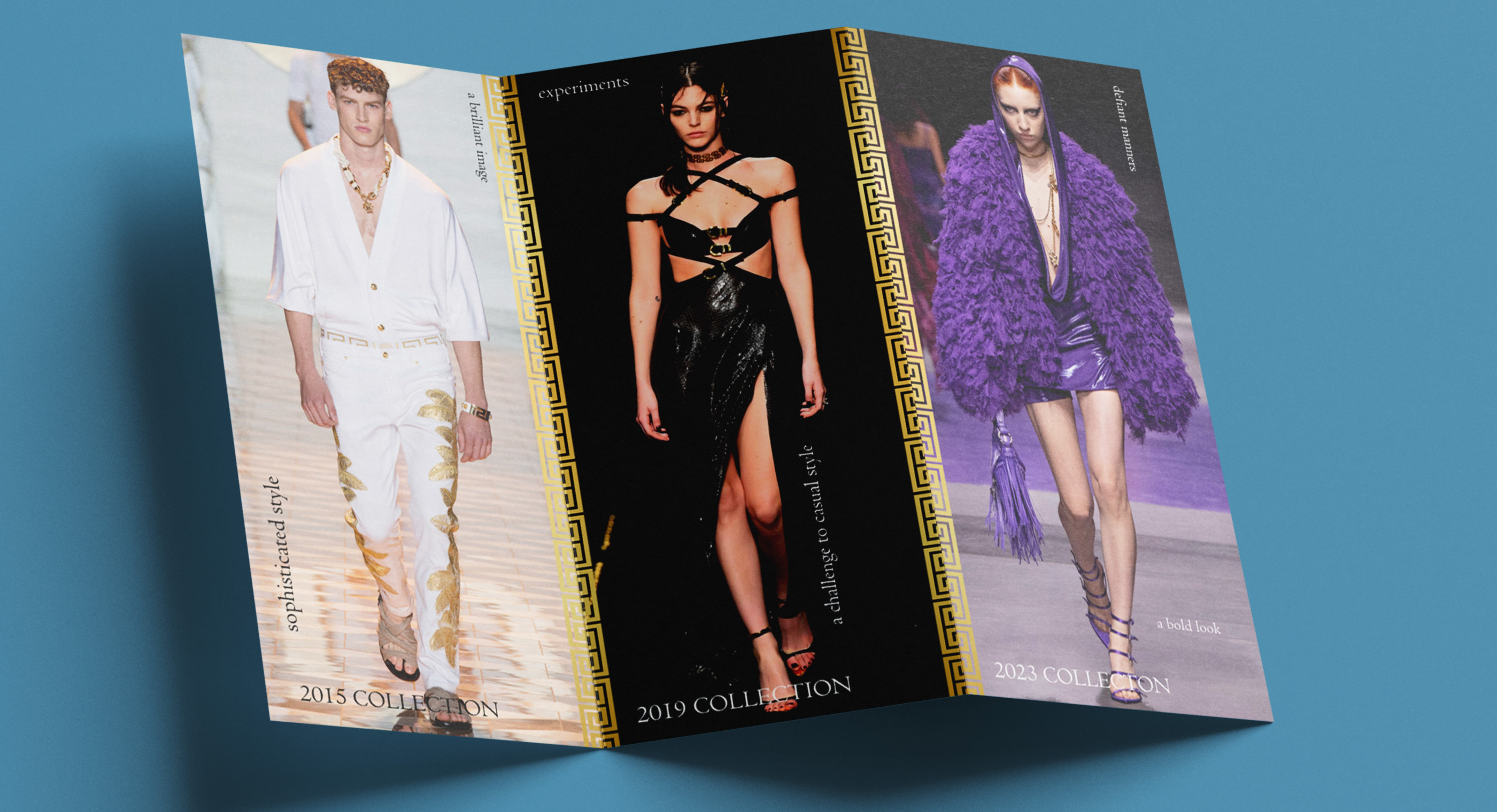 VERSACE_FASHION_SHOW_OF_OLD_AND_NEW_COLLECTIONS — Изображение №4 — Иллюстрация, Графика на Dprofile
