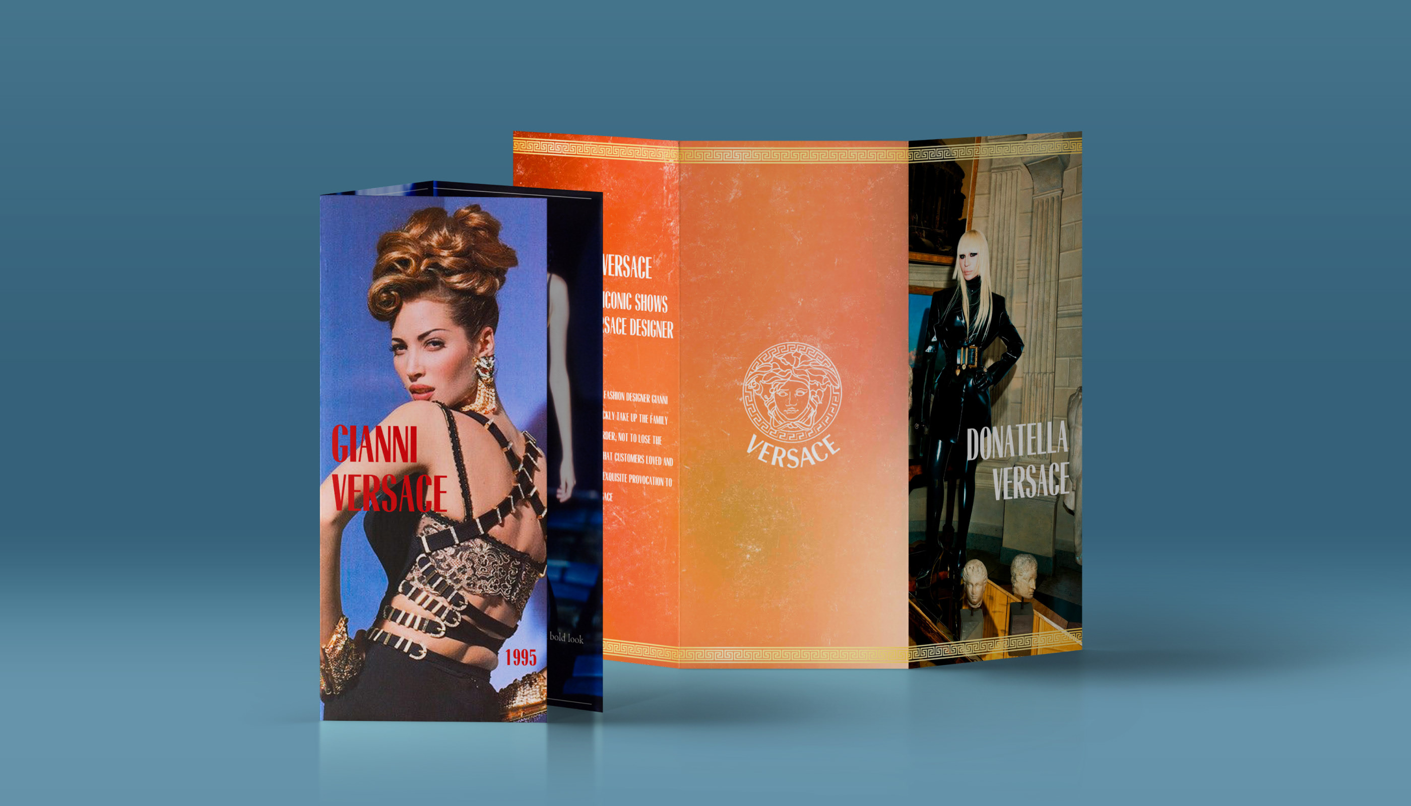 VERSACE_FASHION_SHOW_OF_OLD_AND_NEW_COLLECTIONS — Изображение №1 — Иллюстрация, Графика на Dprofile