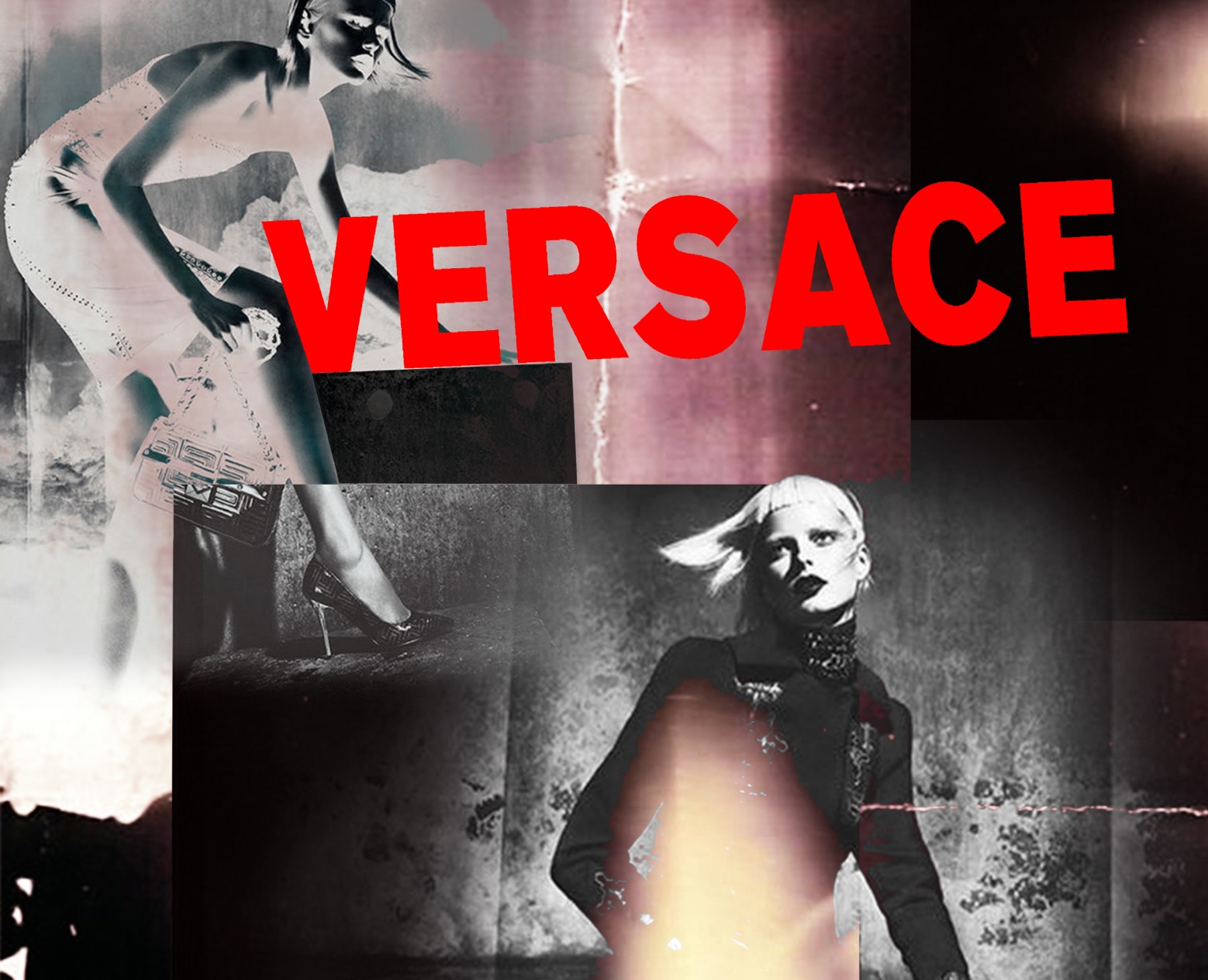 VERSACE_FASHION_SHOW_OF_OLD_AND_NEW_COLLECTIONS — Иллюстрация, Графика на Dprofile