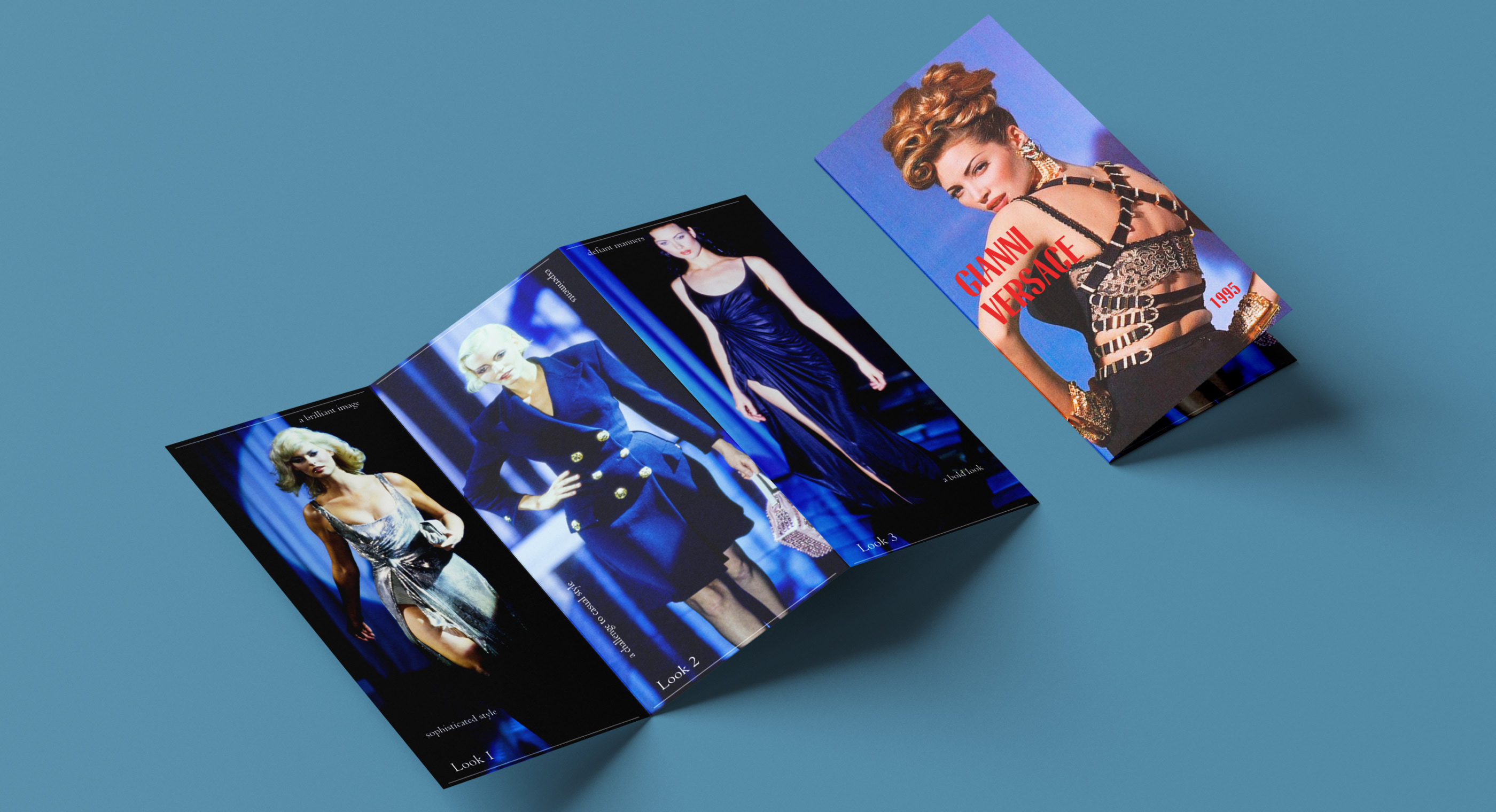 VERSACE_FASHION_SHOW_OF_OLD_AND_NEW_COLLECTIONS — Изображение №3 — Иллюстрация, Графика на Dprofile