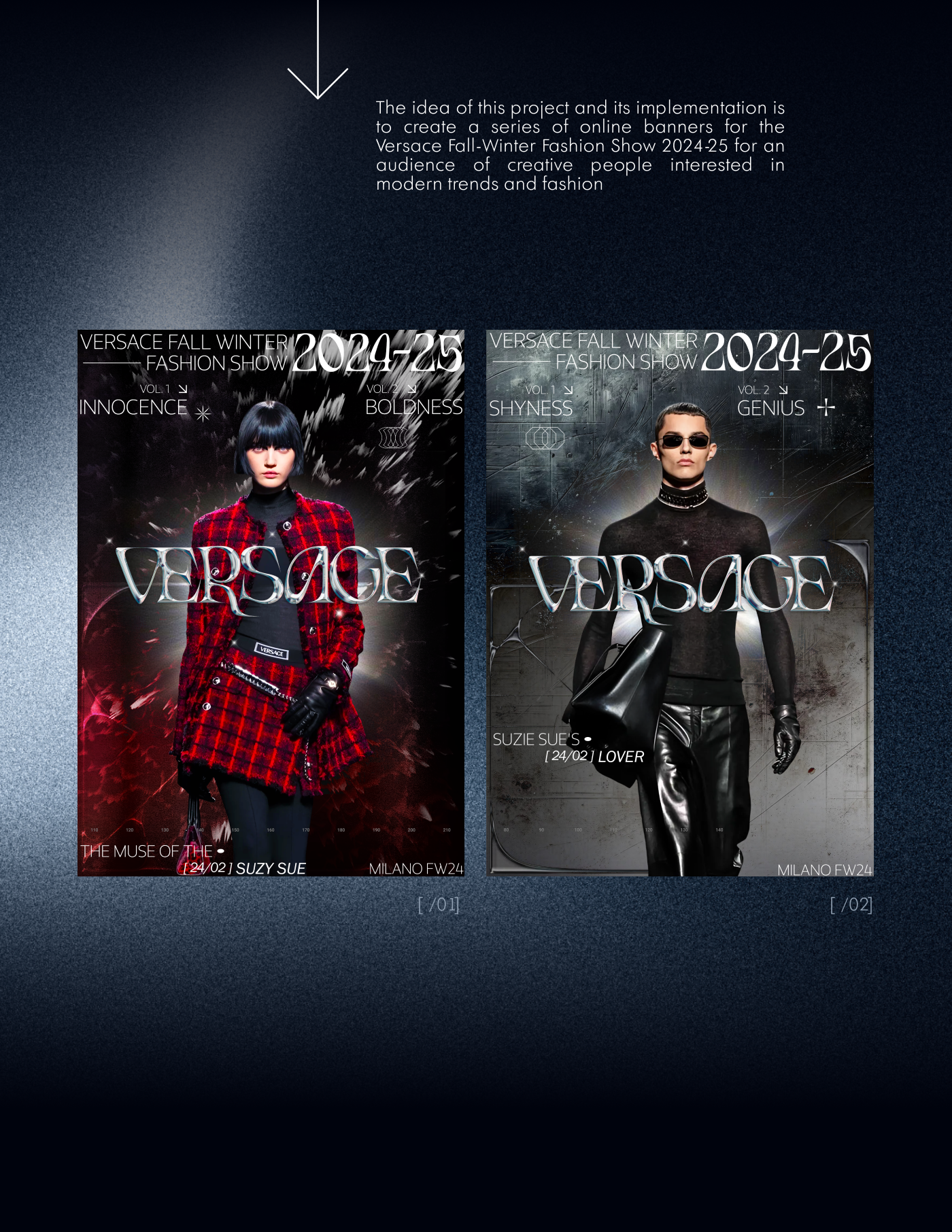VERSACE BANNER ADS — Изображение №4 — Брендинг, Маркетинг на Dprofile