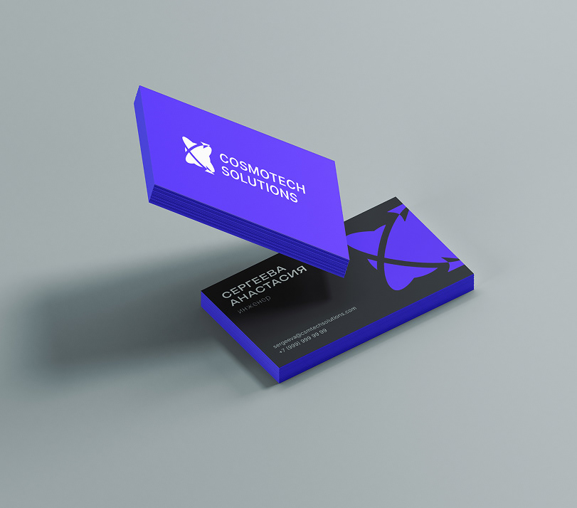 COSMOTECH SOLUTIONS | LOGO & BRAND IDENTITY & BRANDING — Изображение №16 — Брендинг, Графика на Dprofile