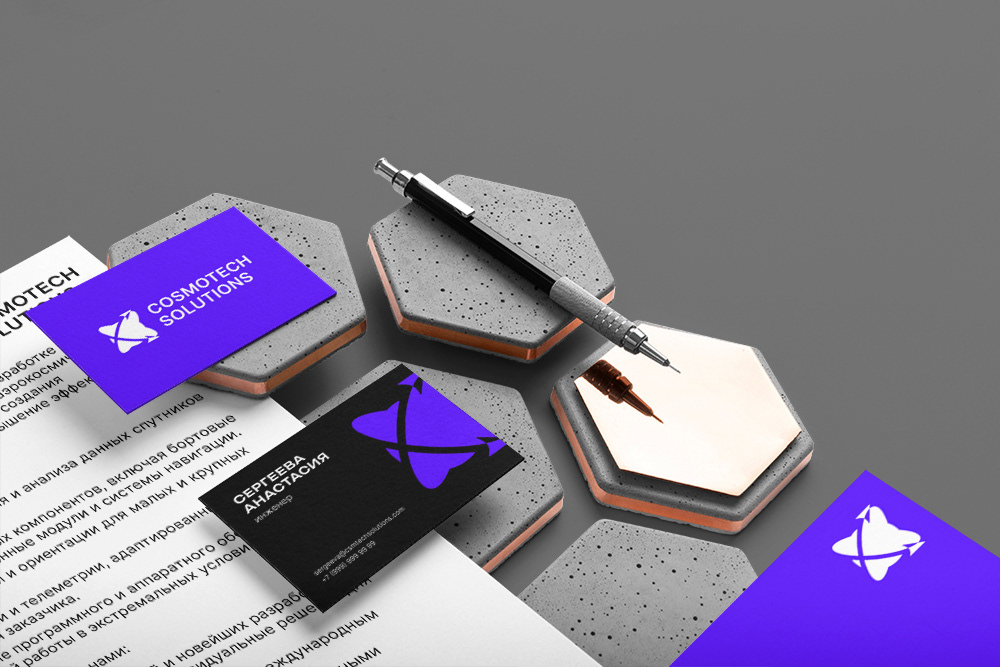 COSMOTECH SOLUTIONS | LOGO & BRAND IDENTITY & BRANDING — Изображение №8 — Брендинг, Графика на Dprofile