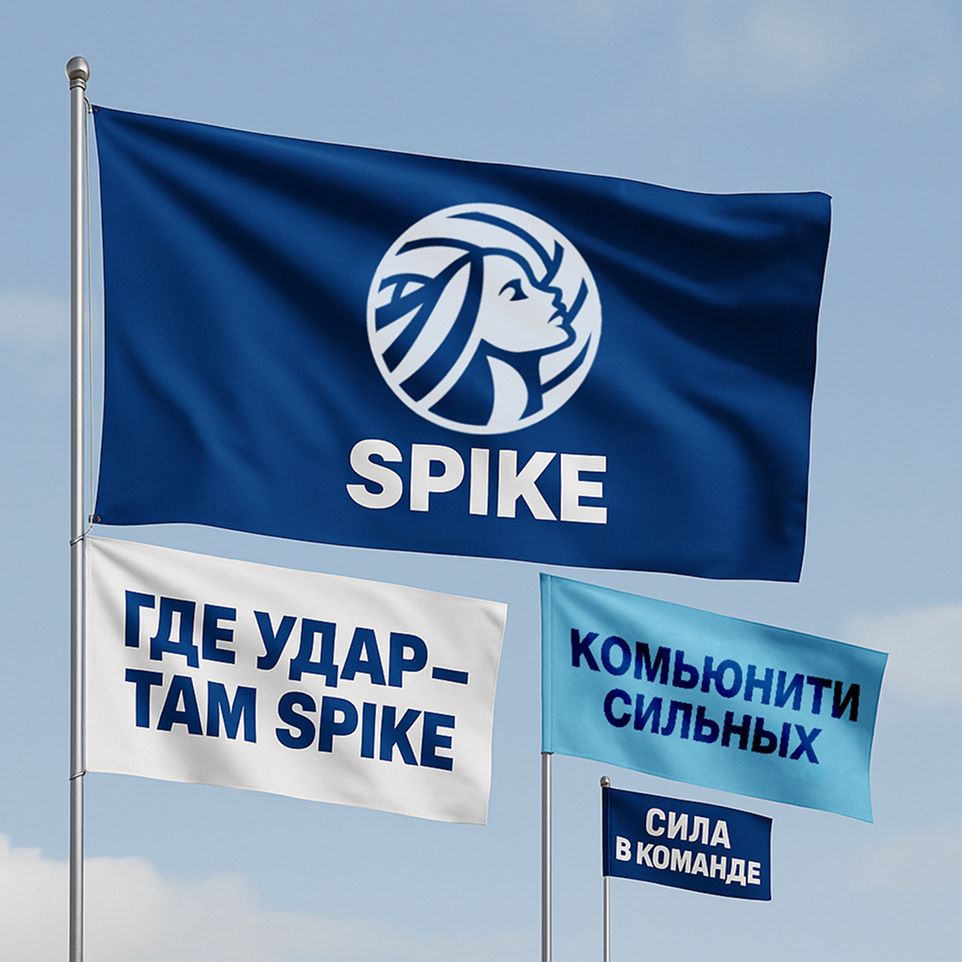 SPIKE | Волейбольный клуб | Фирменный стиль | Identity — Изображение №11 — Брендинг, Графика на Dprofile