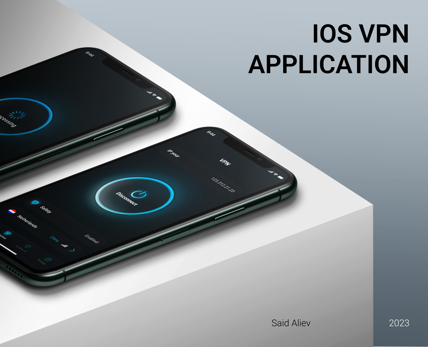 GO VPN IOS APP — Интерфейсы на Dprofile