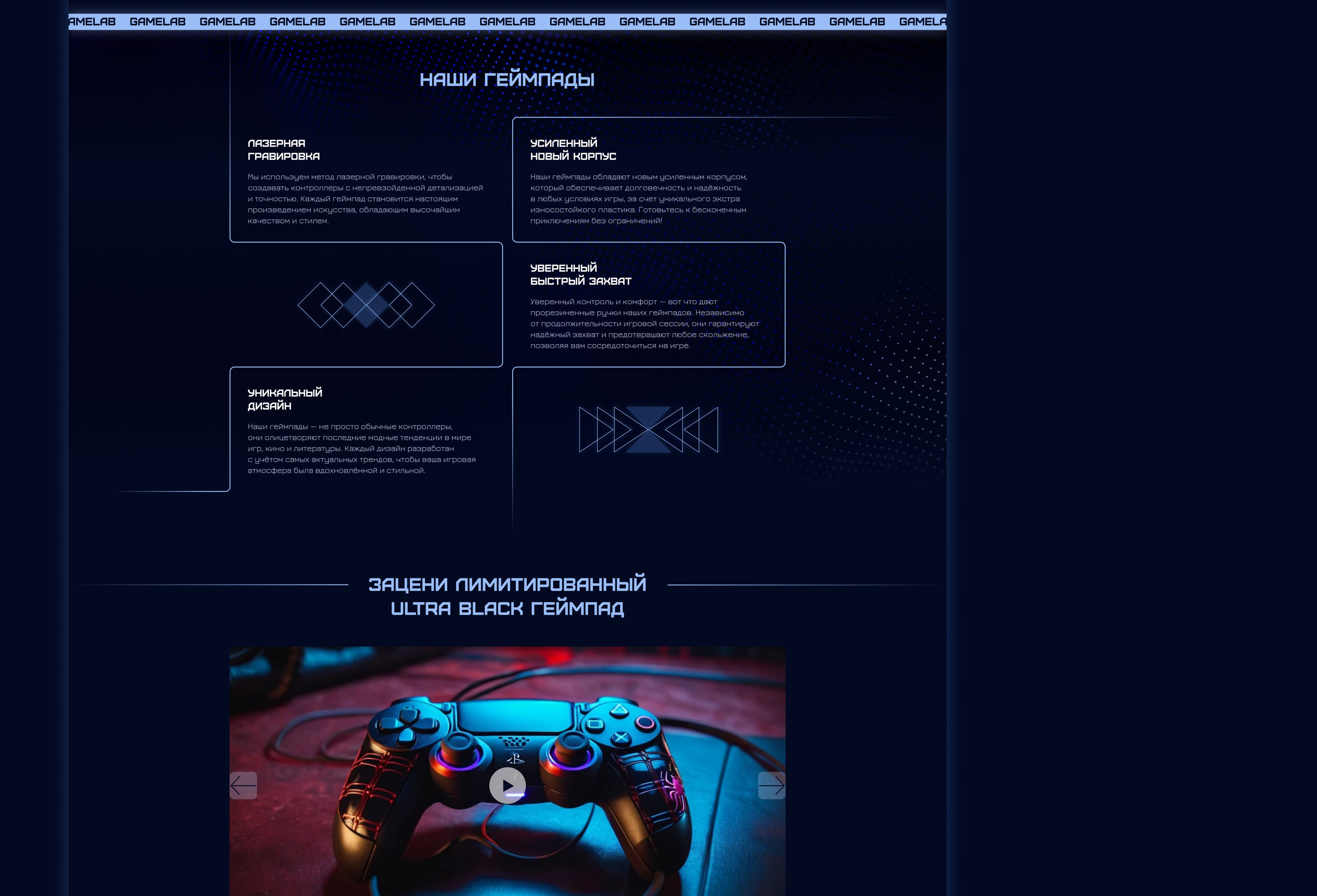Landing page UX/UI design — Изображение №5 — Интерфейсы, Брендинг на Dprofile