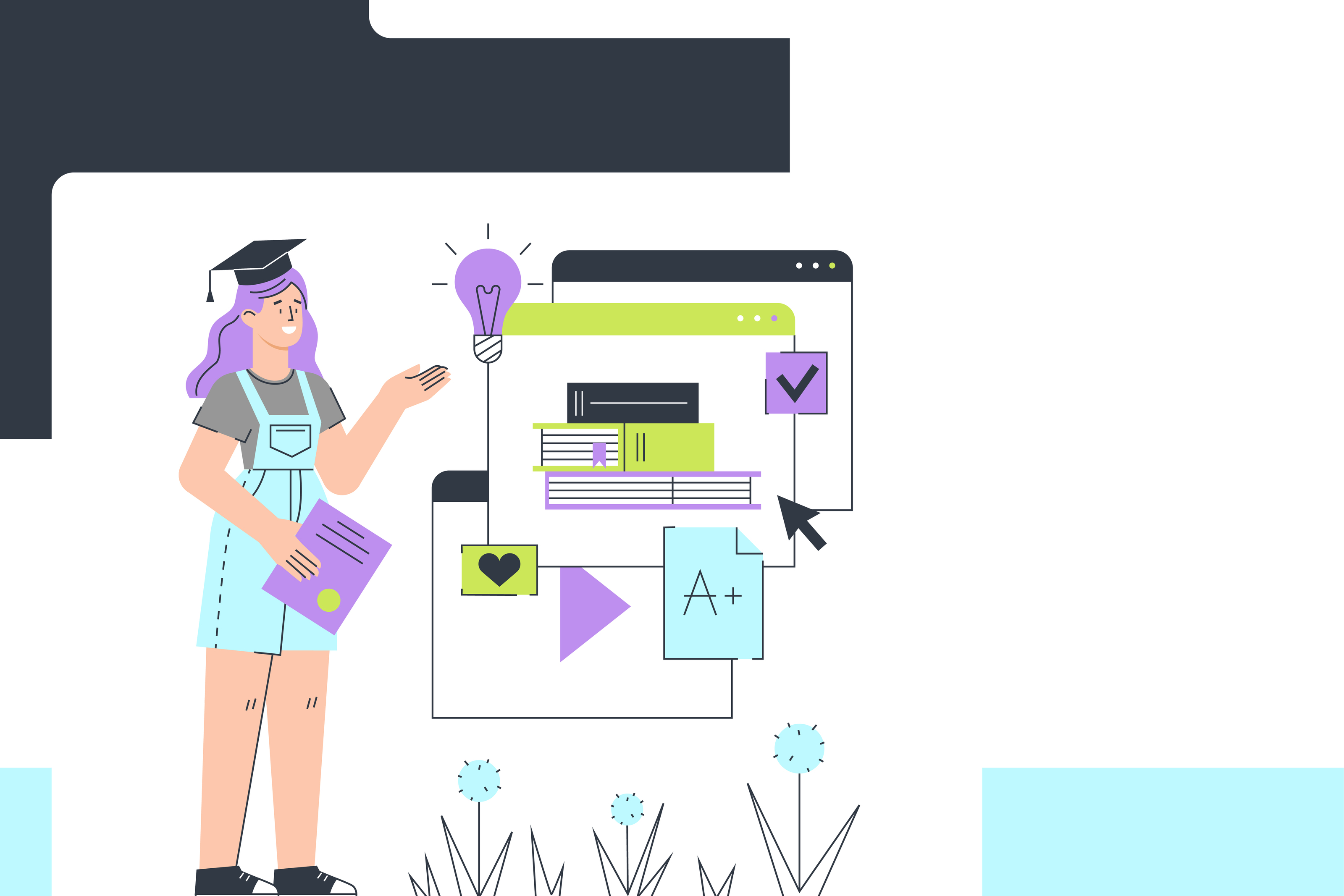 Онлайн-образование — Изображение №10 — Иллюстрация, Графика на Dprofile