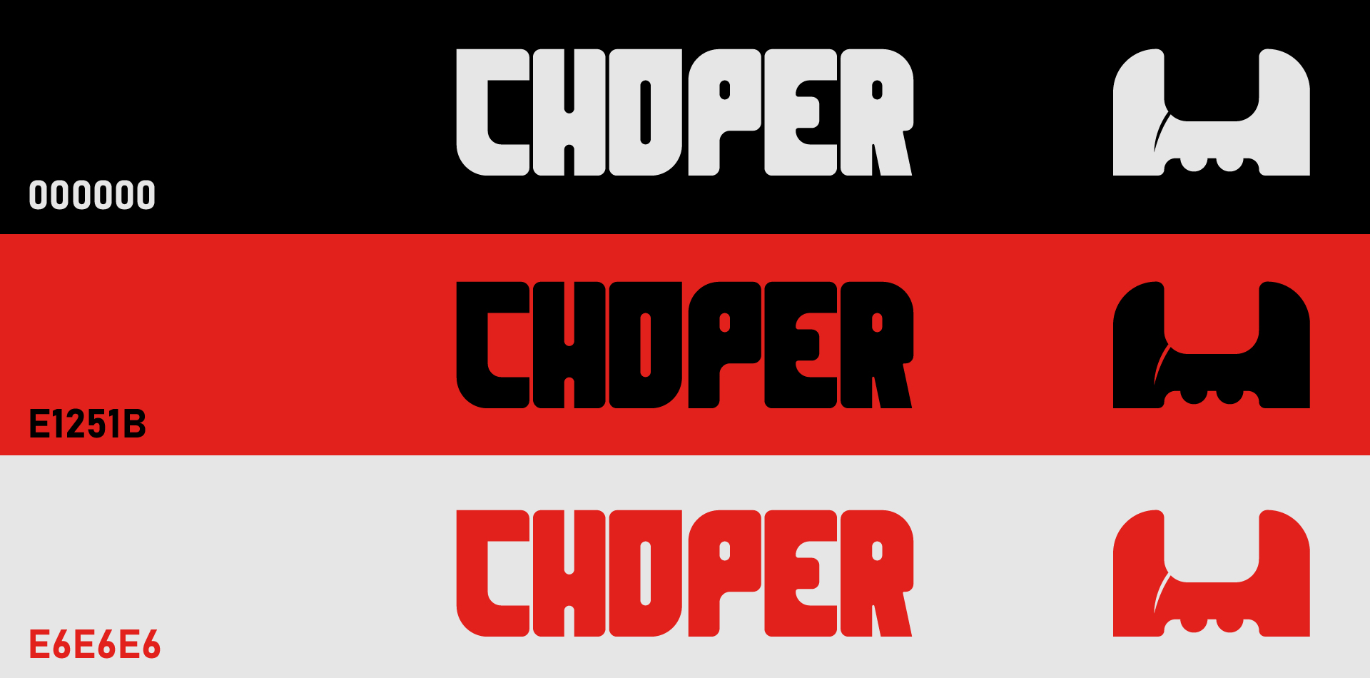 CHOPER — Изображение №4 — Брендинг на Dprofile