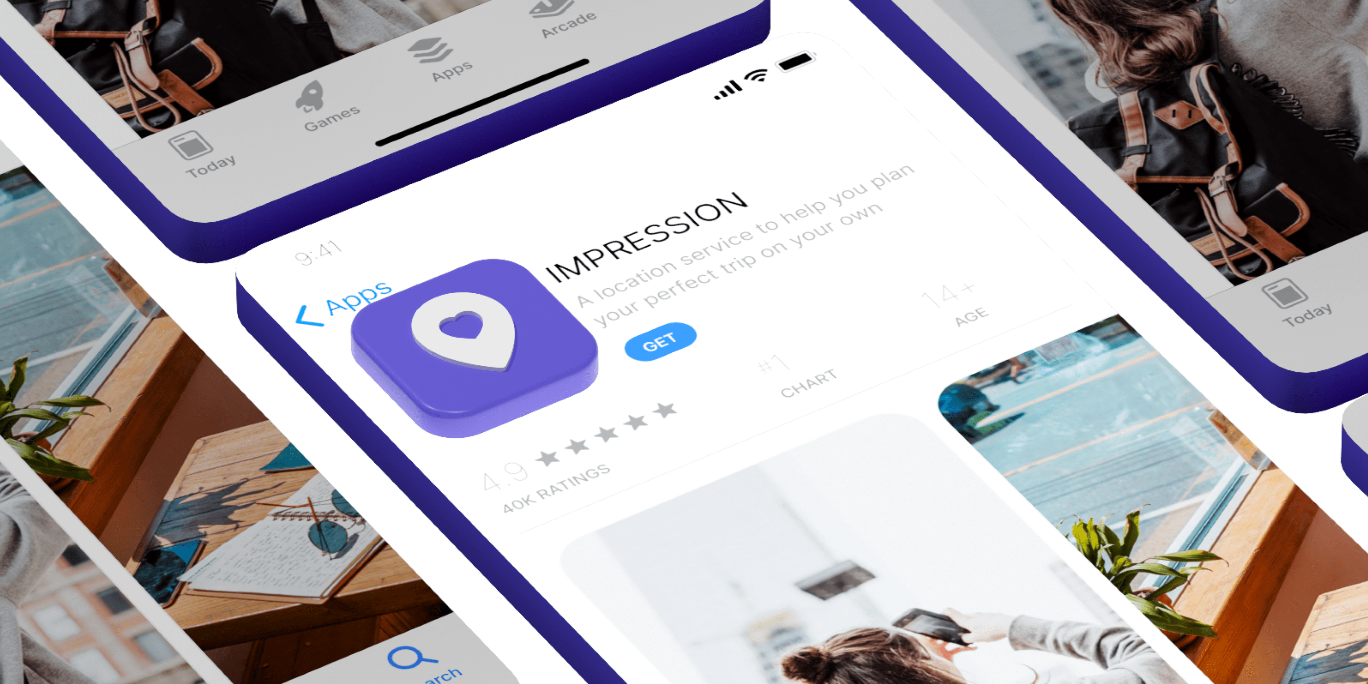 Location service | Mobile App UX/UI — Изображение №11 — Интерфейсы, Графика на Dprofile