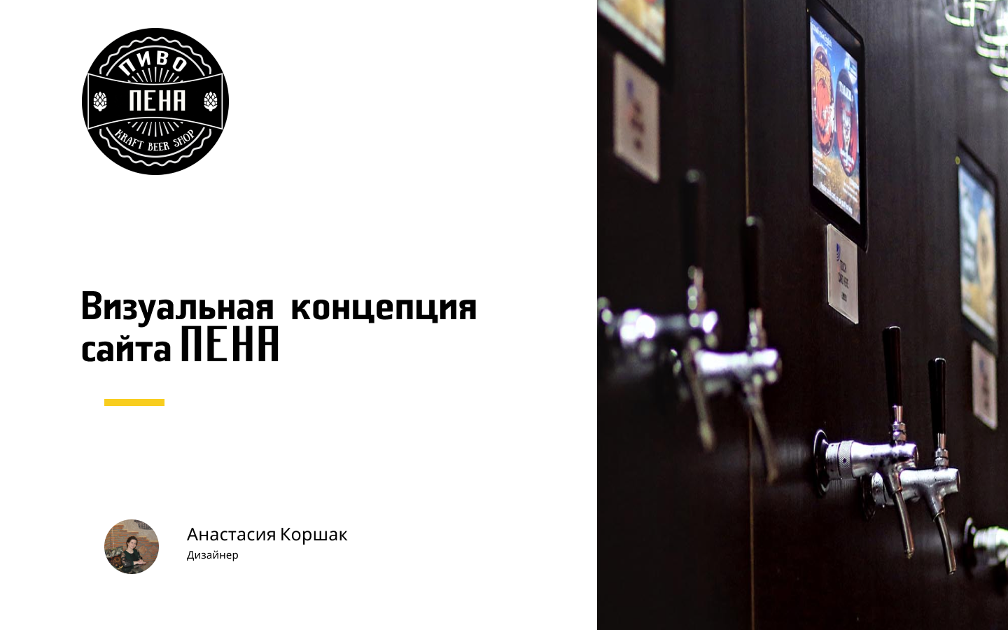 Beer Store | VISUAL CONCEPT — Изображение №1 — Брендинг на Dprofile