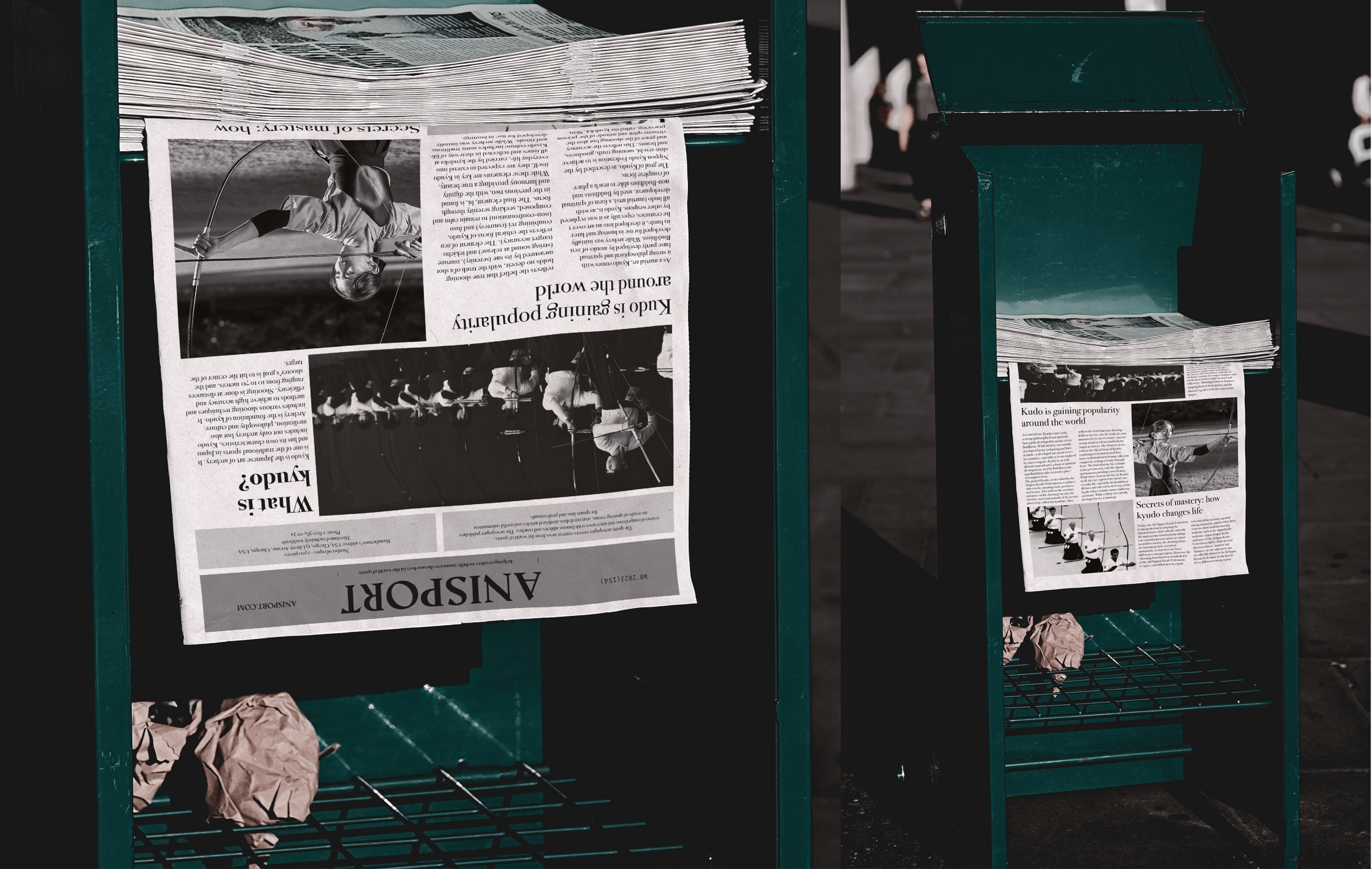Newspaper design & layout "Anisport" | Верстка газеты — Изображение №1 — Иллюстрация, Графика на Dprofile