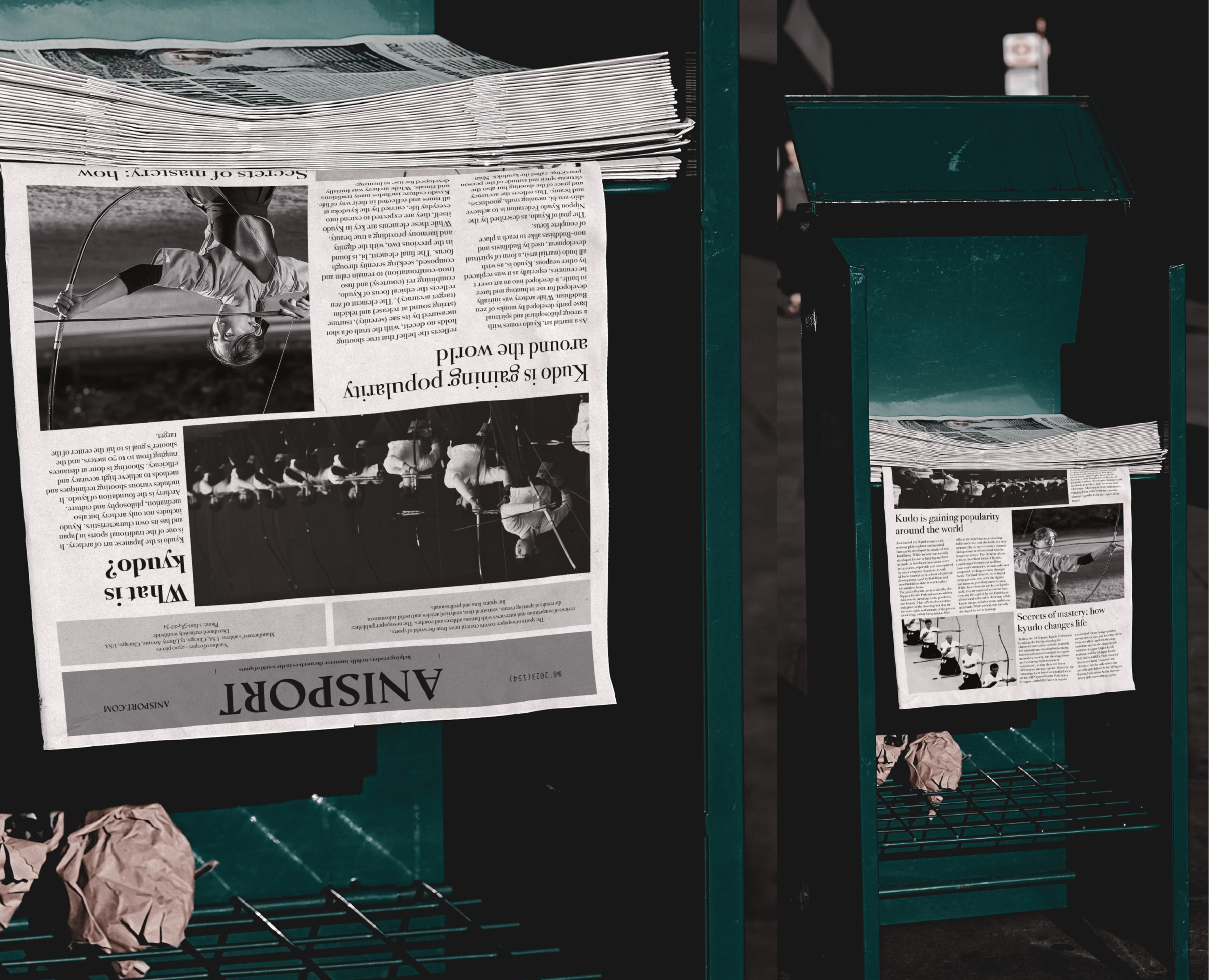 Newspaper design & layout "Anisport" | Верстка газеты — Иллюстрация, Графика на Dprofile