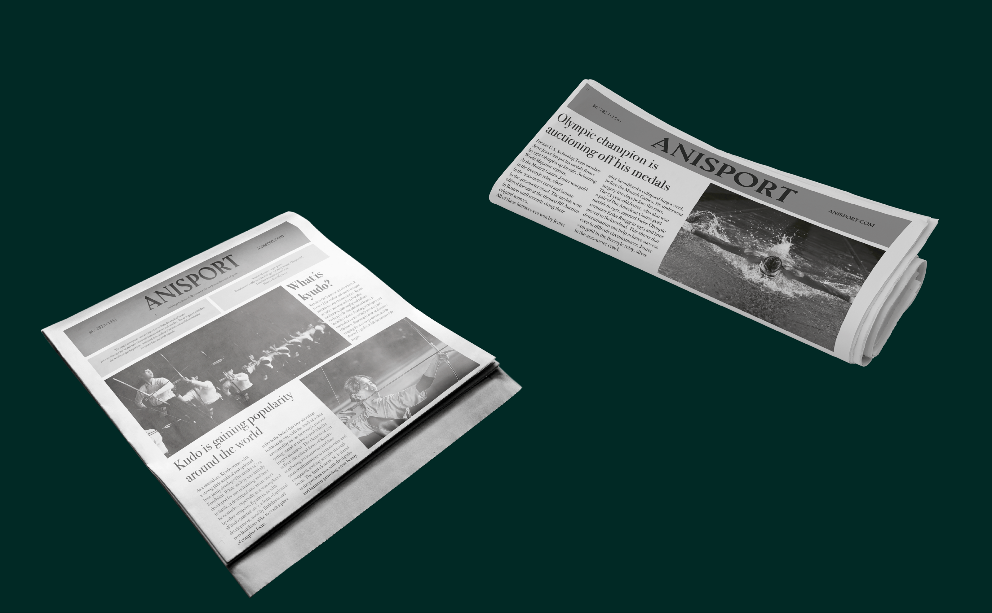 Newspaper design & layout "Anisport" | Верстка газеты — Изображение №10 — Иллюстрация, Графика на Dprofile