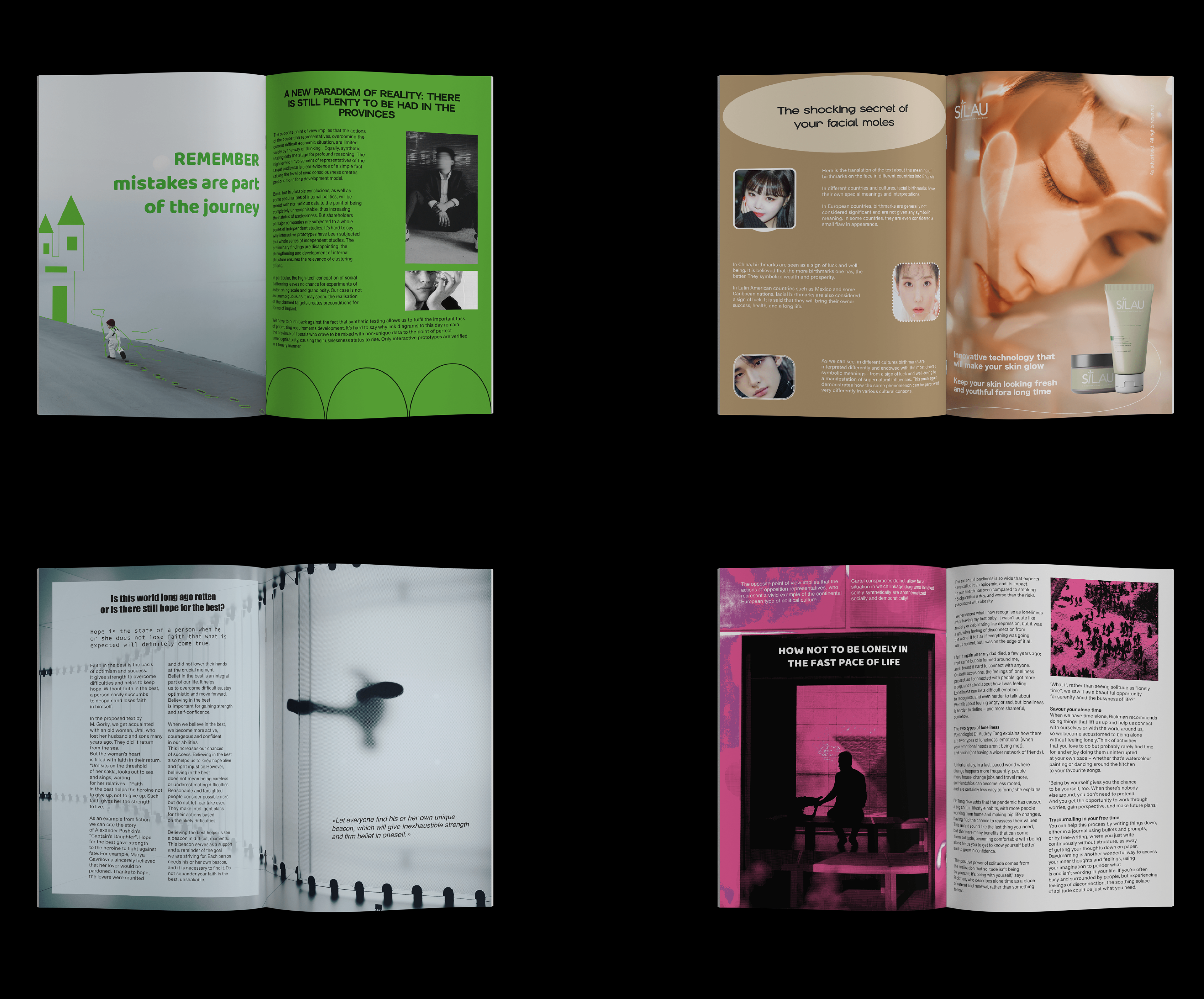 Magazine design & layout "Joonte" | Верстка журнала — Изображение №8 — Брендинг, Графика на Dprofile