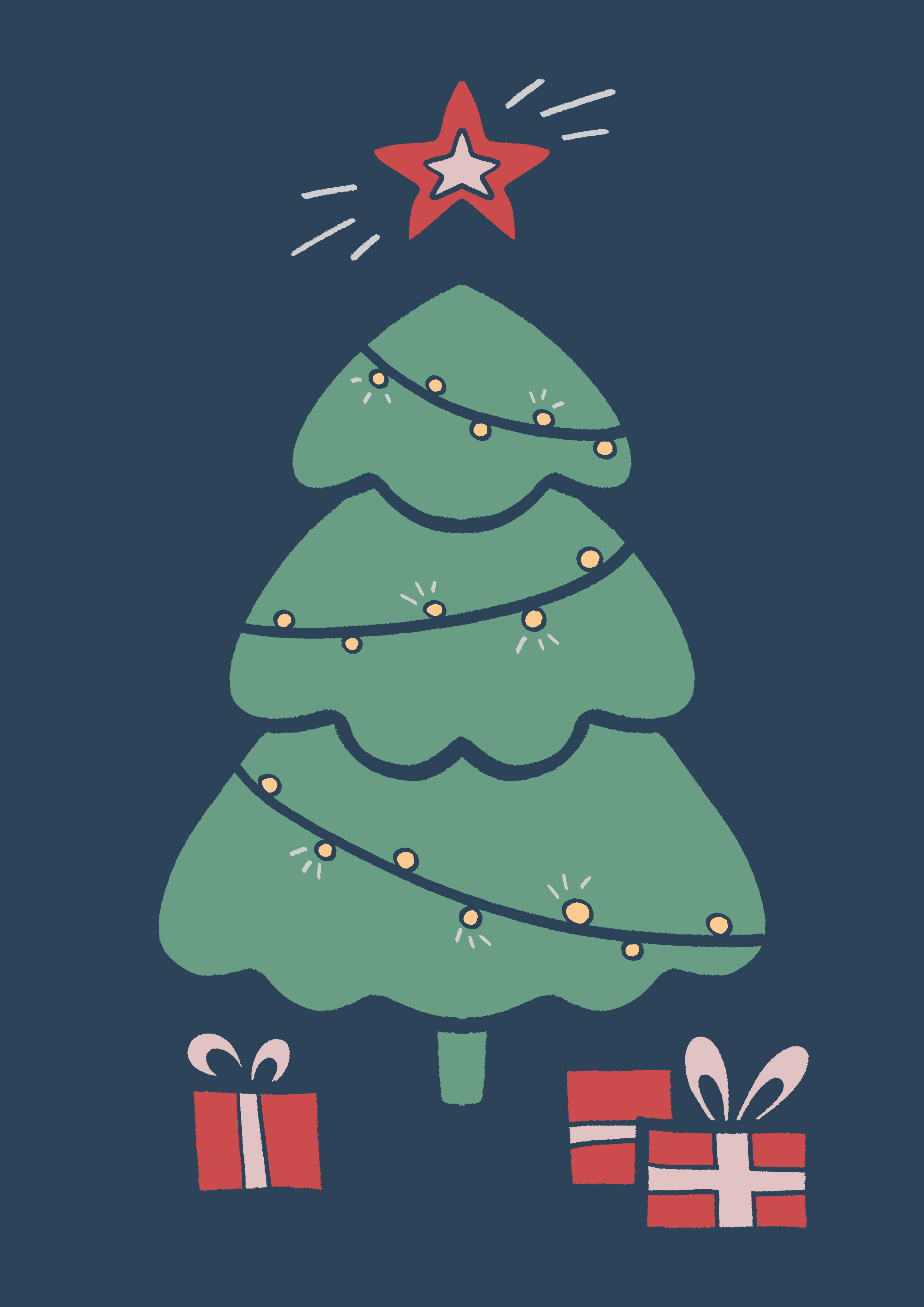 Новогодние открытки — Изображение №1 — Иллюстрация на Dprofile