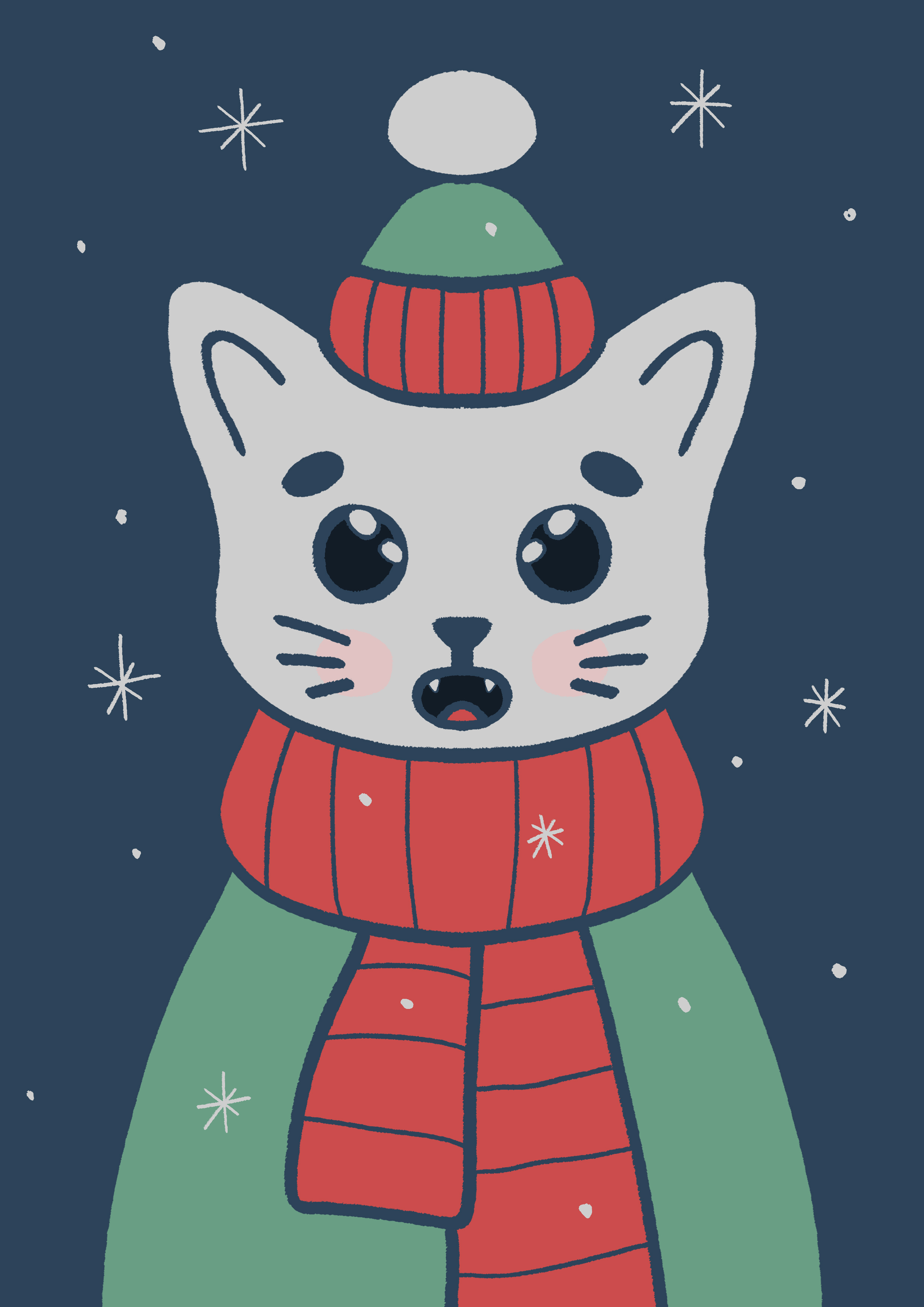 Новогодние открытки — Изображение №3 — Иллюстрация на Dprofile