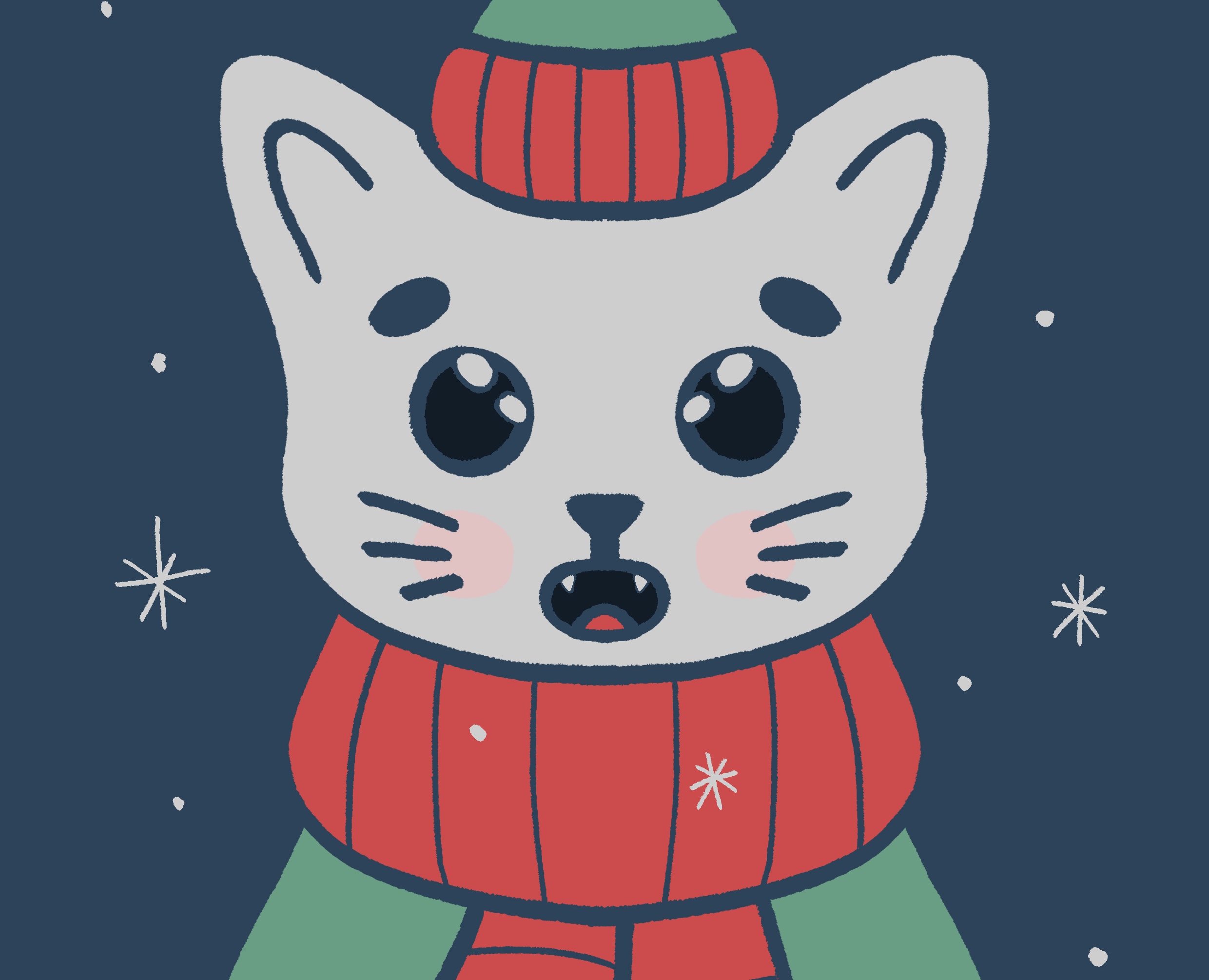 Новогодние открытки — Иллюстрация на Dprofile