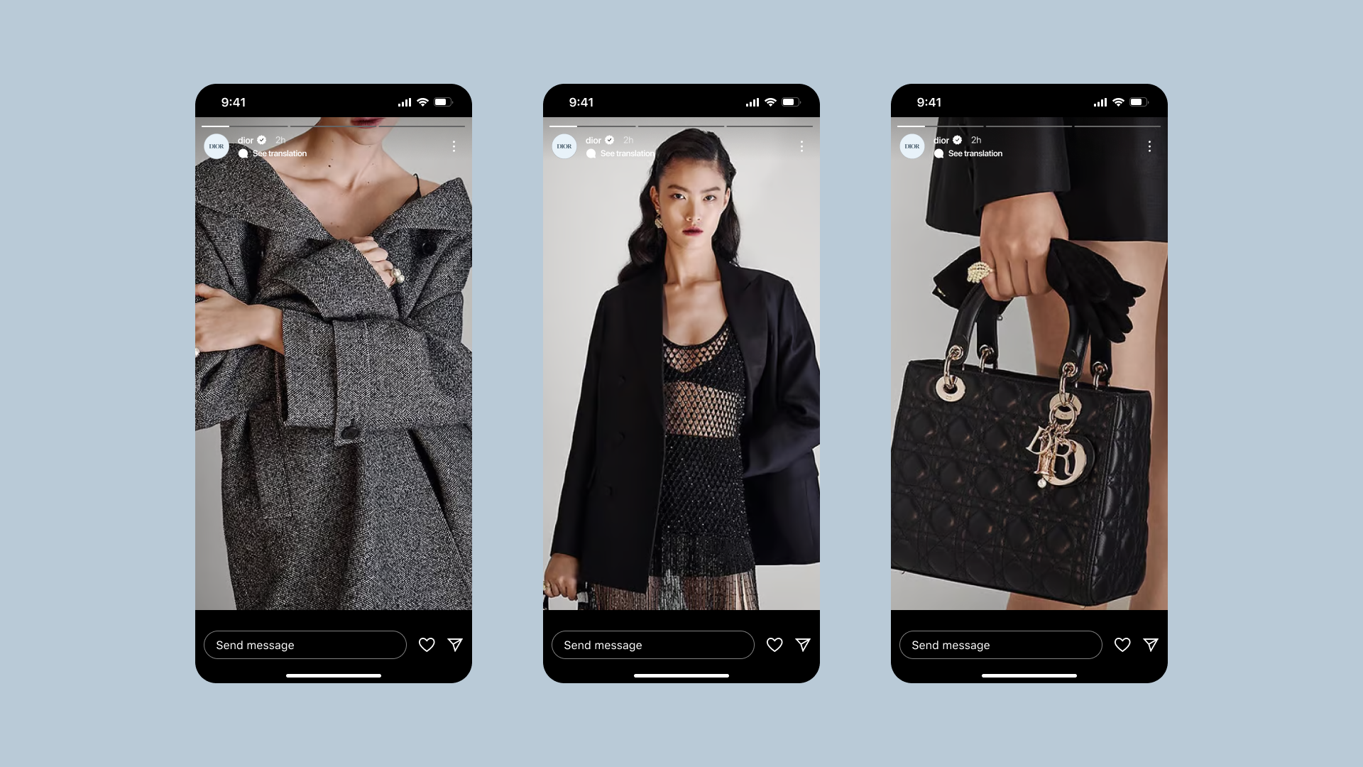 CHRISTIAN DIOR — Изображение №15 — Интерфейсы, Анимация на Dprofile