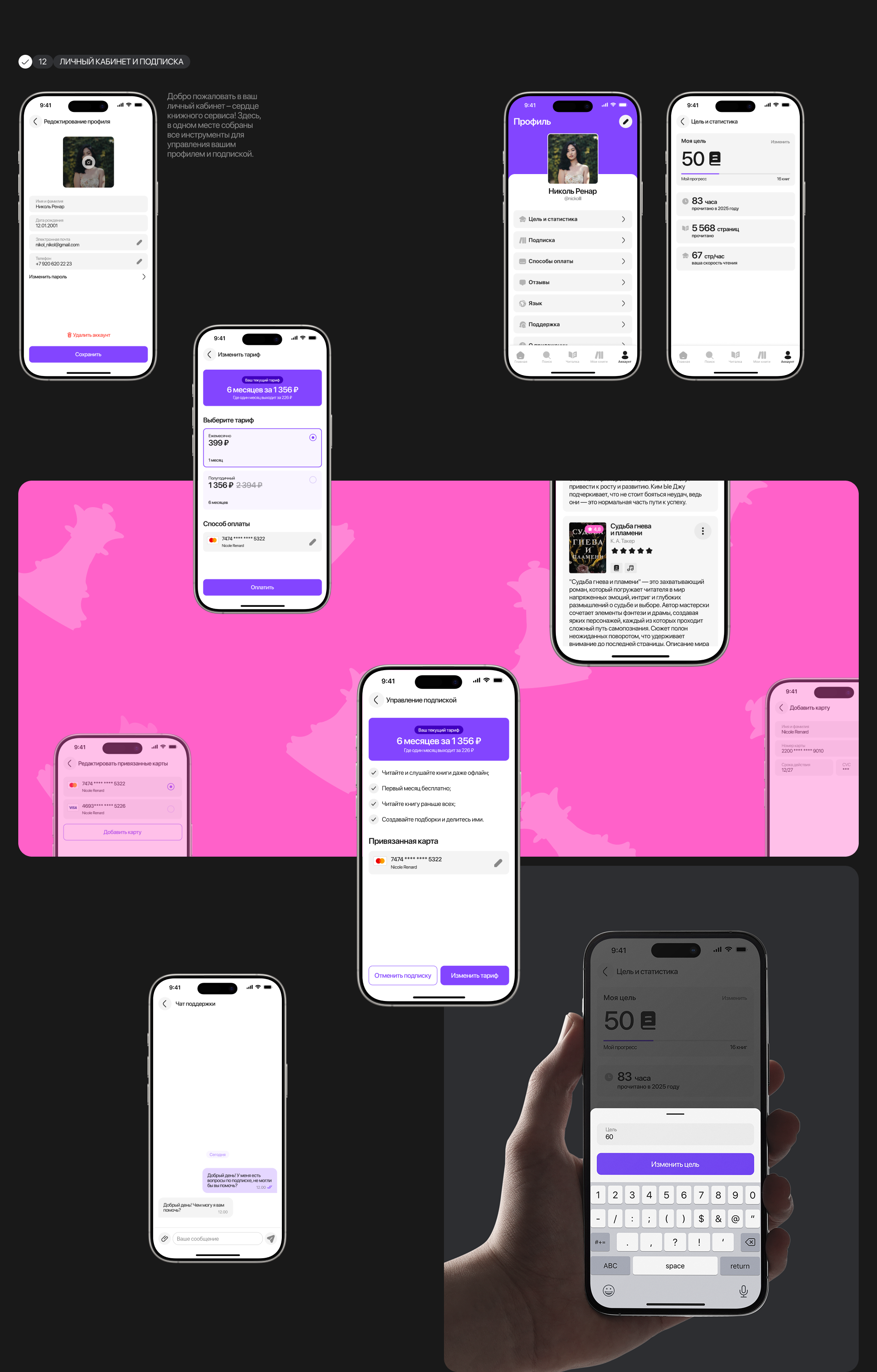 Liber | Online книги — Изображение №17 — Интерфейсы на Dprofile