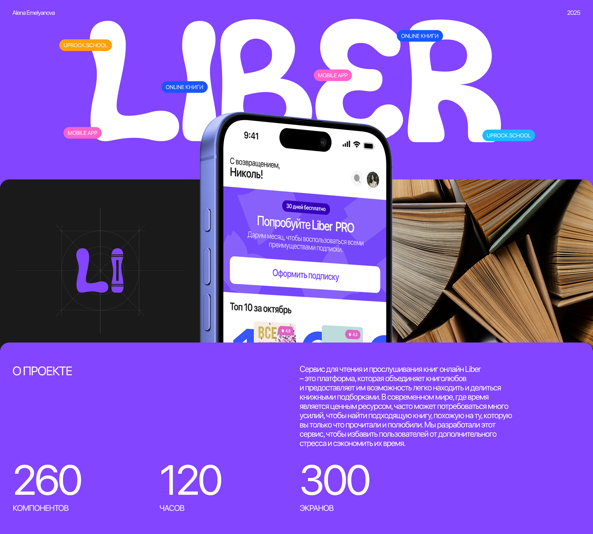 Liber | Online книги — Изображение №1 — Интерфейсы на Dprofile