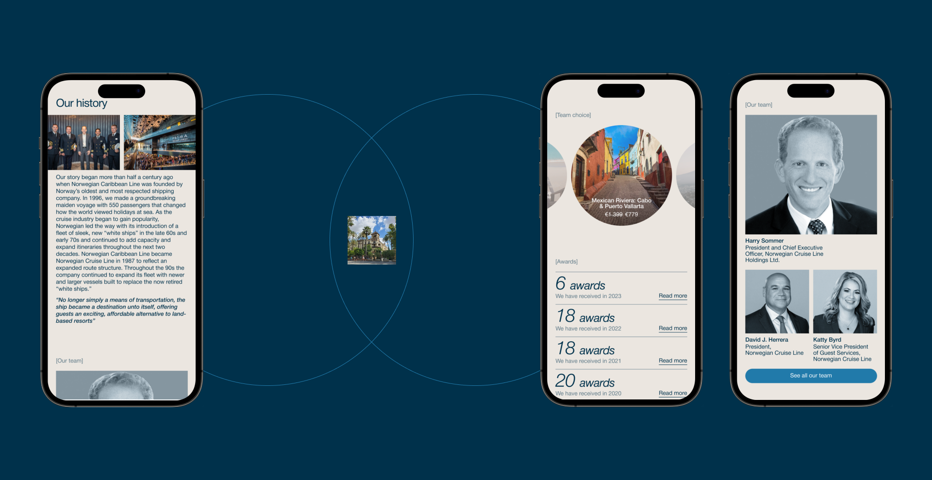 Norwegian Cruise Line / Corporate  Redesign — Изображение №13 — Интерфейсы на Dprofile
