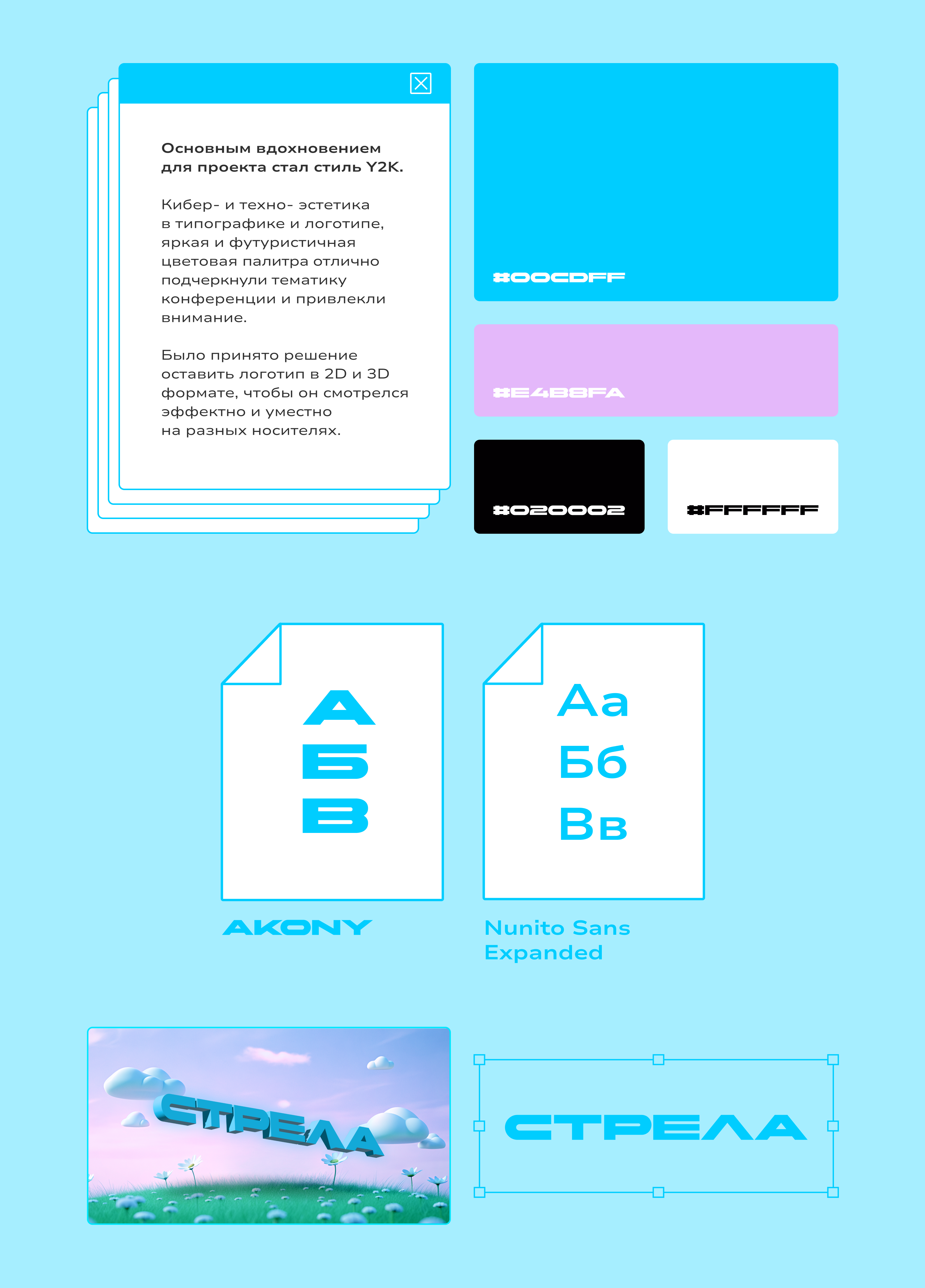 Айдентика для digital-конференции — Изображение №3 — Брендинг на Dprofile