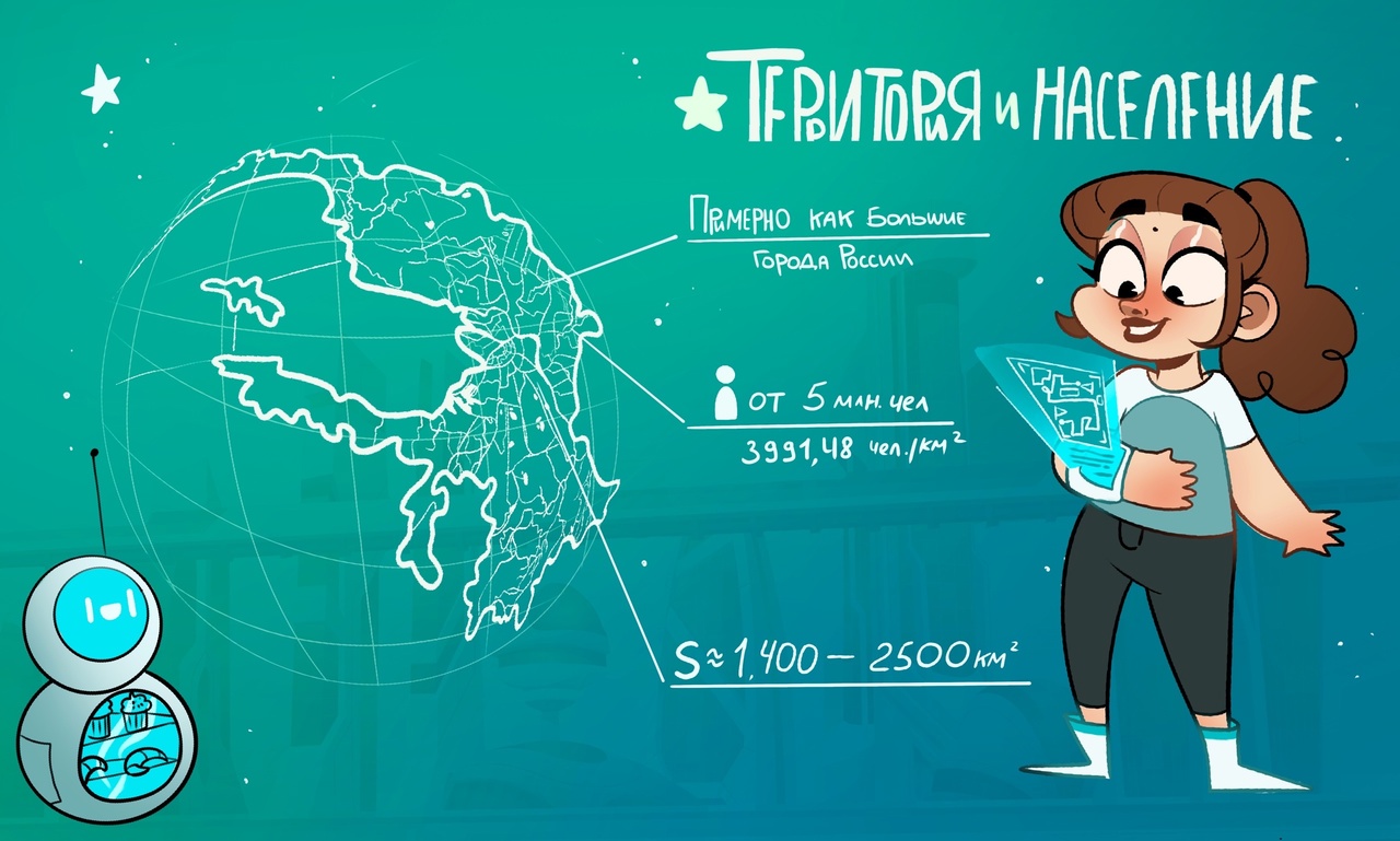 Презентация "Путшествие в город будущего" — Изображение №3 — Иллюстрация на Dprofile