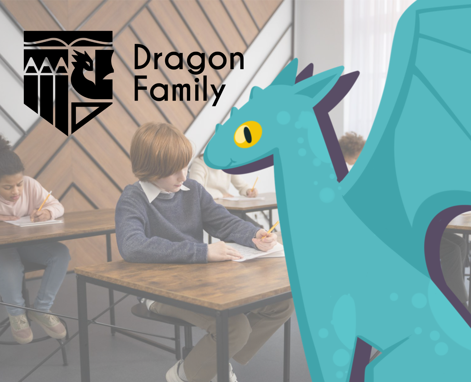 Брендинг частной школы Dragon Family — Брендинг, Иллюстрация на Dprofile