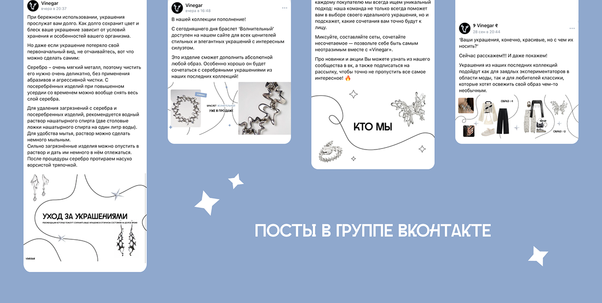 Разработка рекламного контента для бренда ViINEGAR — Изображение №5 — Интерфейсы, Брендинг на Dprofile