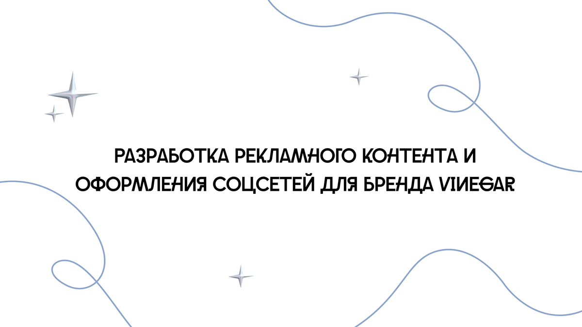 Разработка рекламного контента для бренда ViINEGAR — Изображение №1 — Интерфейсы, Брендинг на Dprofile