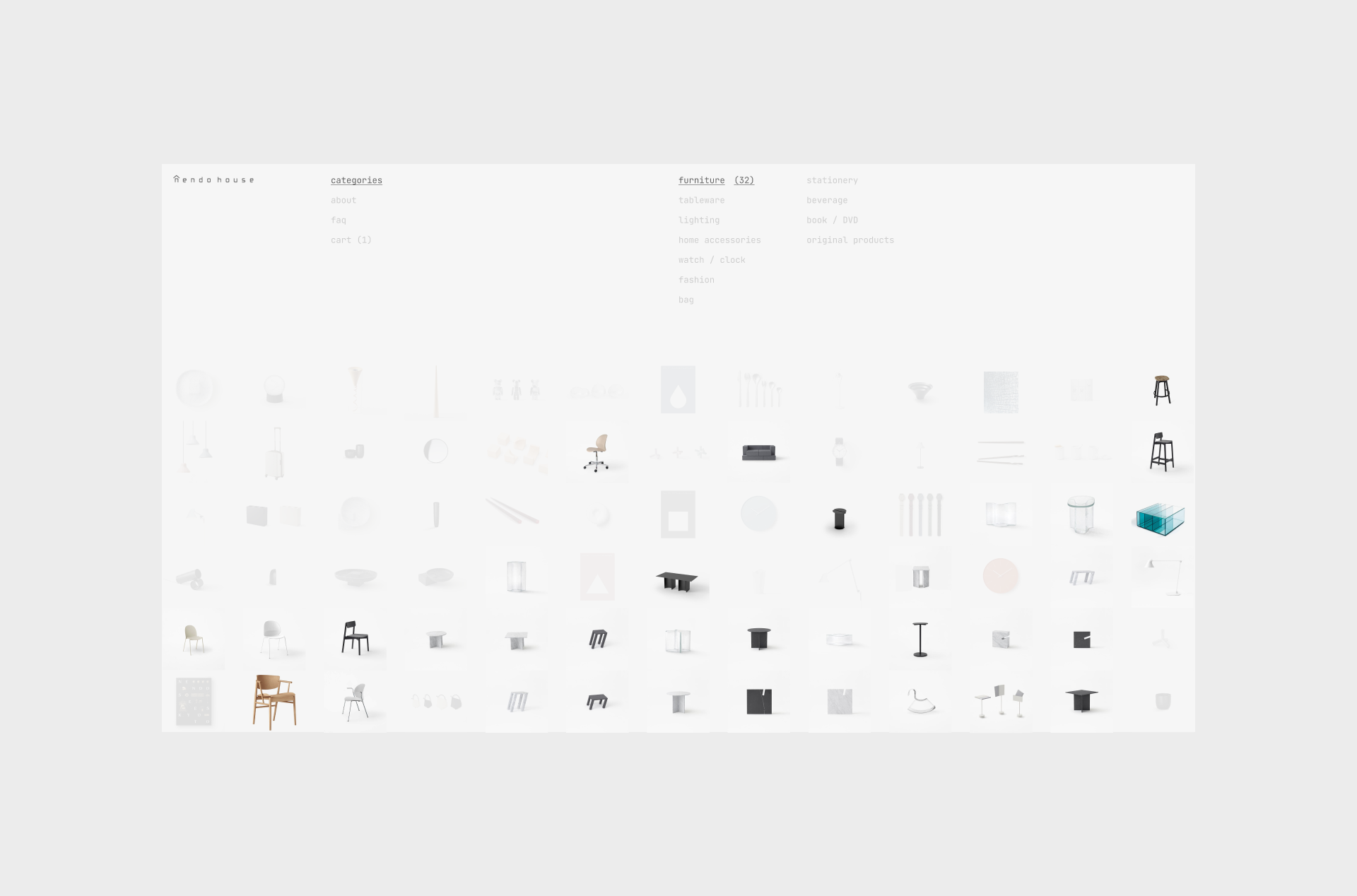 nendo house — Изображение №3 — Интерфейсы на Dprofile