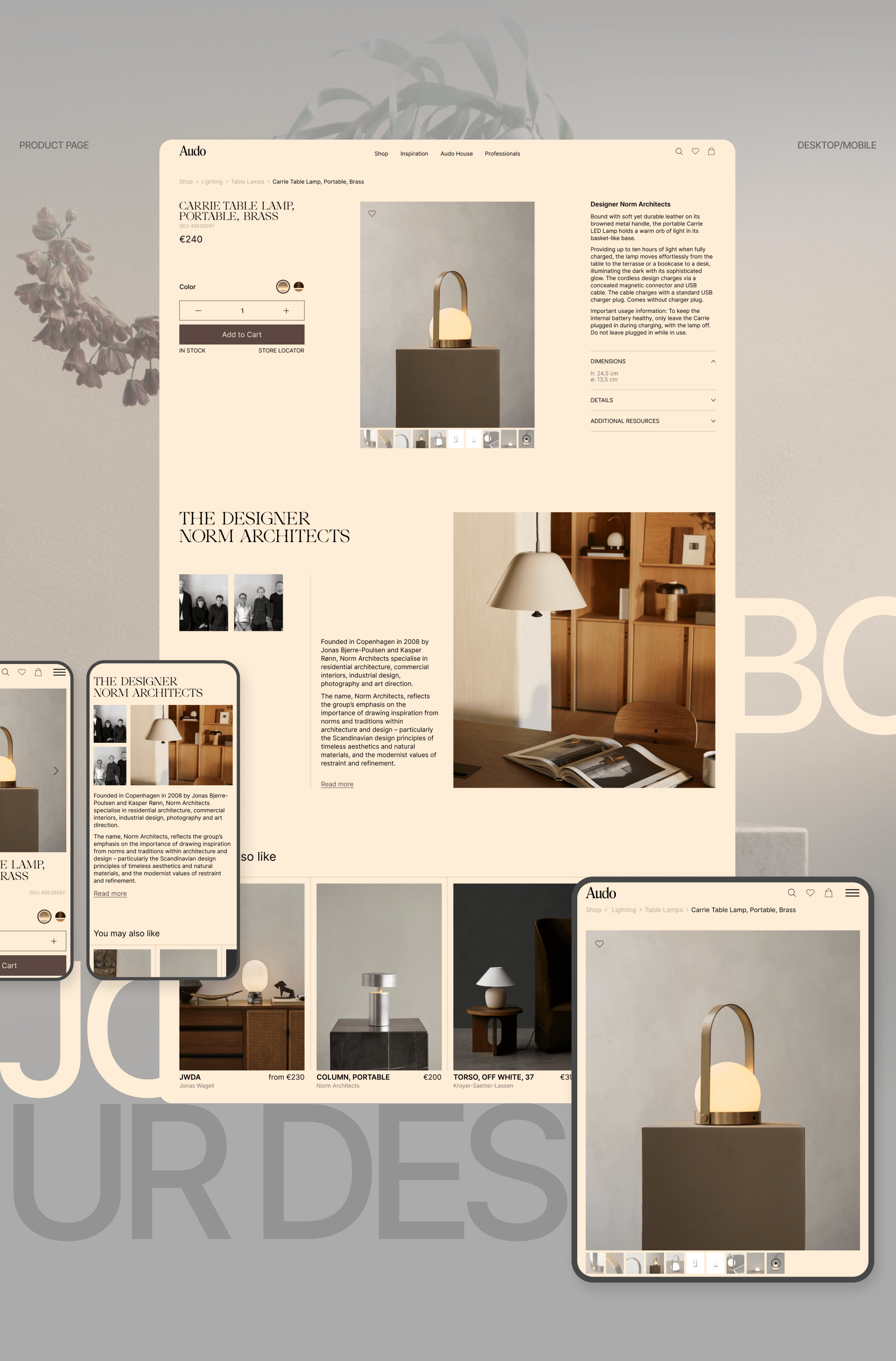 Audo|E-commerce — Изображение №10 — Интерфейсы, Анимация на Dprofile