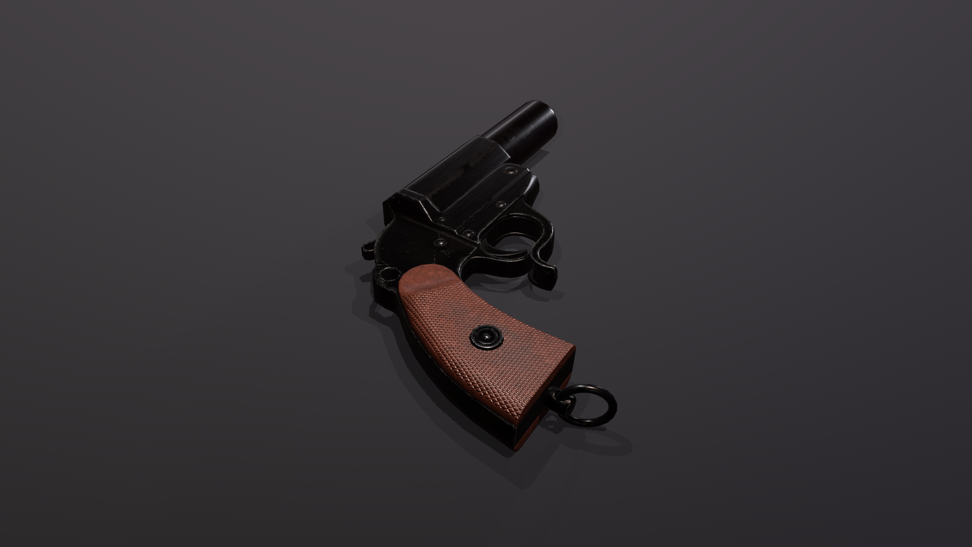 Flare-gun Walther LP-34 (1943) — Изображение №4 — Иллюстрация, 3D на Dprofile