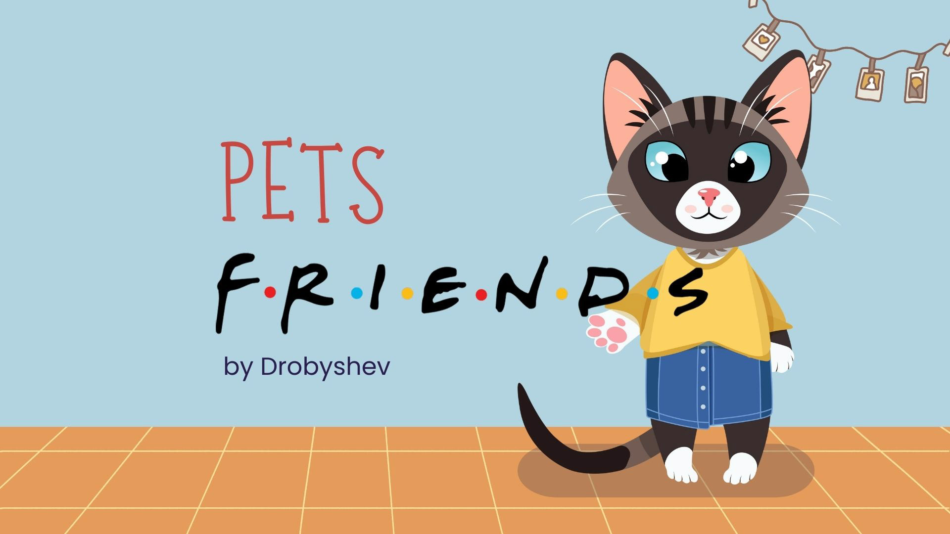 Pets Friends by Drobyshev — Изображение №1 — Интерфейсы, Иллюстрация на Dprofile